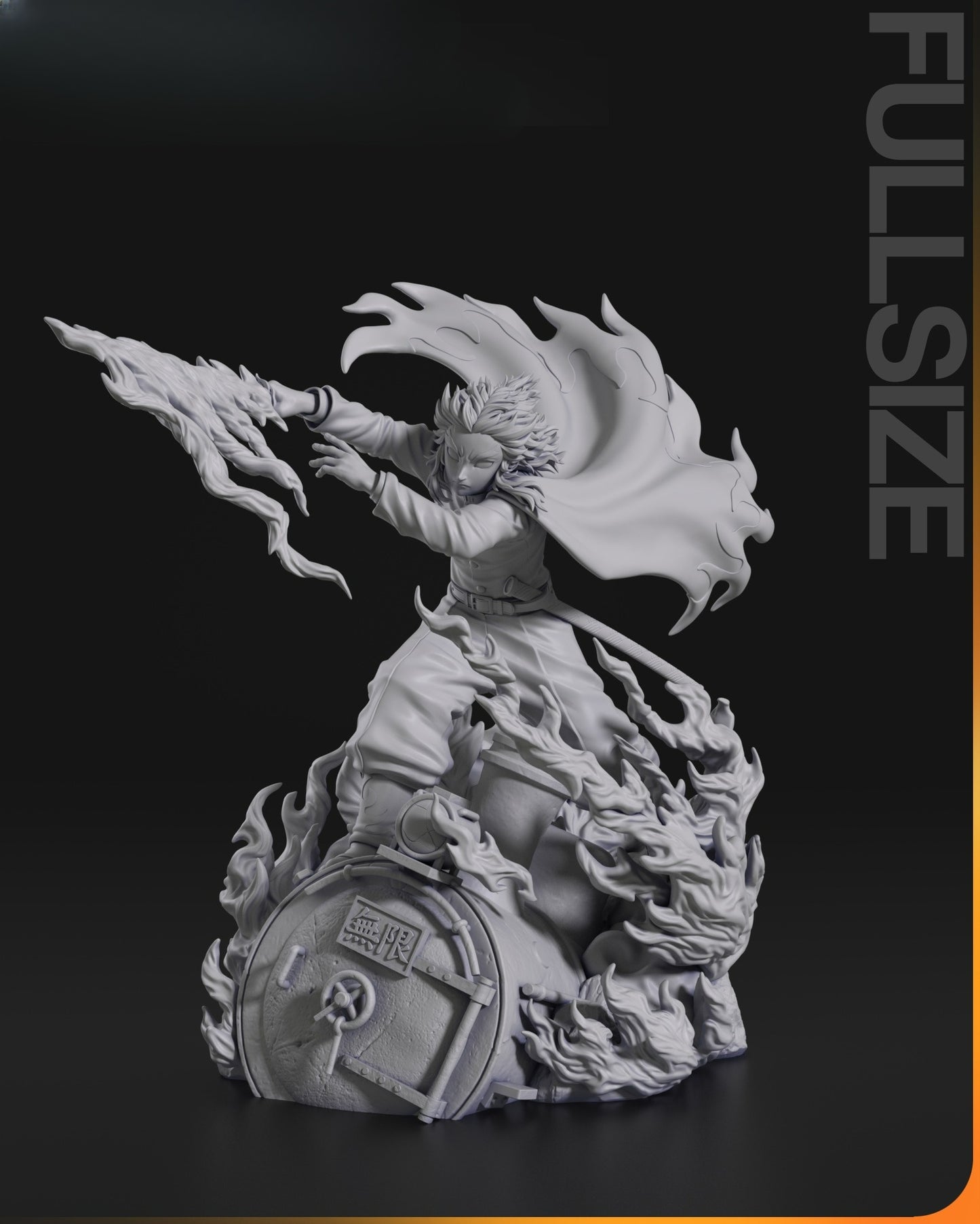 3197 Kyojuro Rengoku - Demon Slayer - STL 3D Print Files