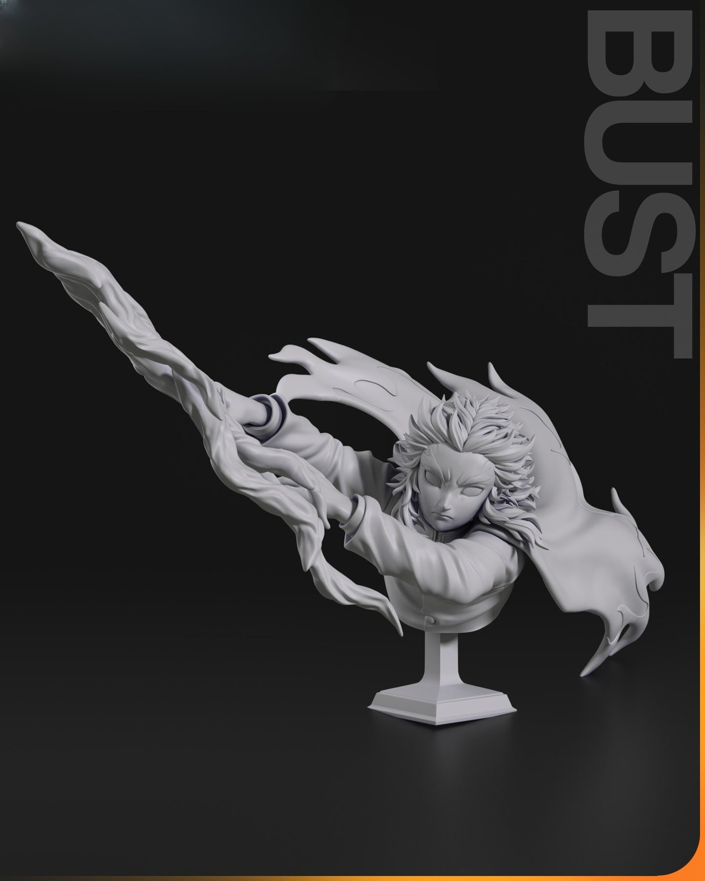 3197 Kyojuro Rengoku - Demon Slayer - STL 3D Print Files