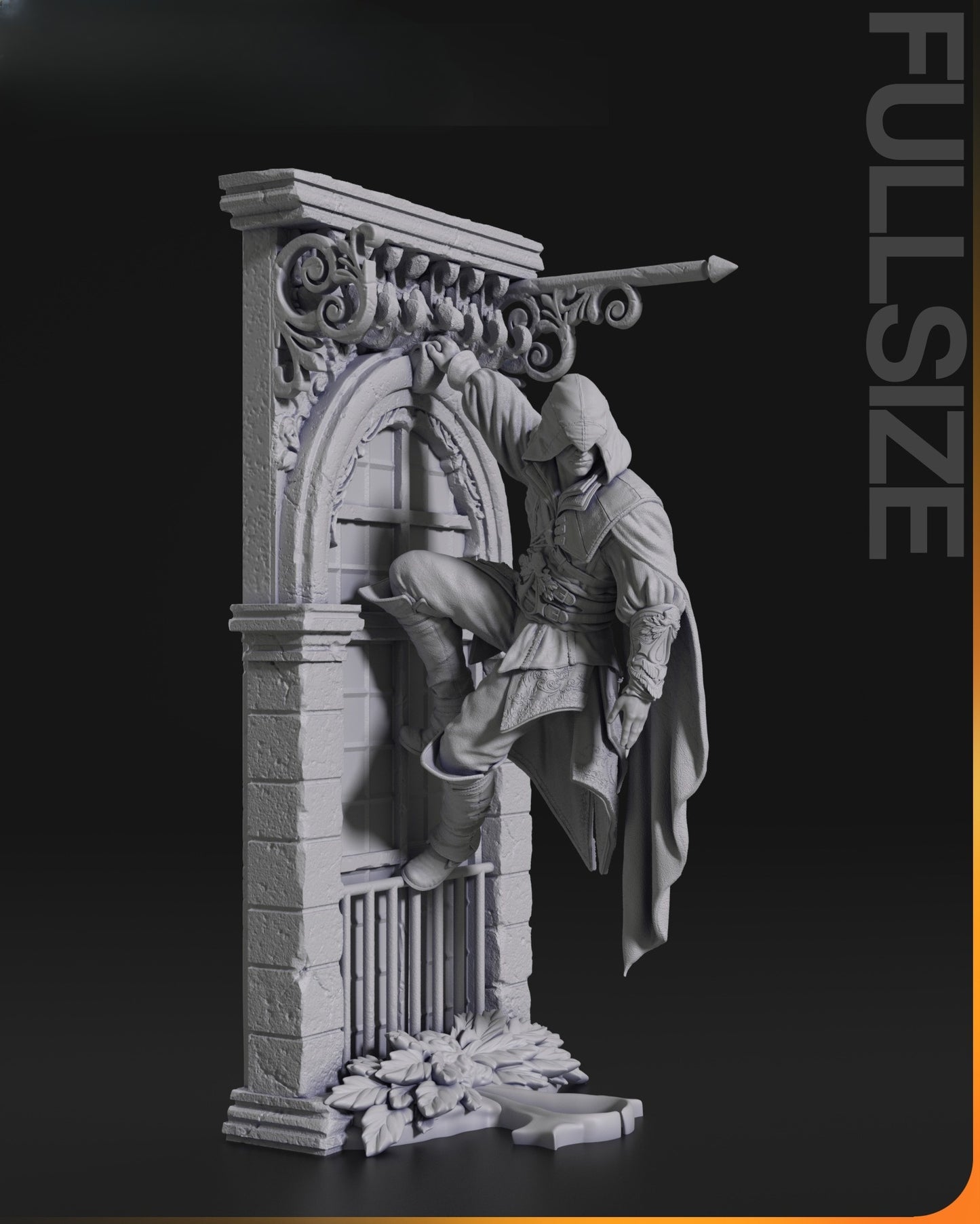 3204 Ezio Auditore da Firenze - Assassin's Creed - STL 3D Print Files