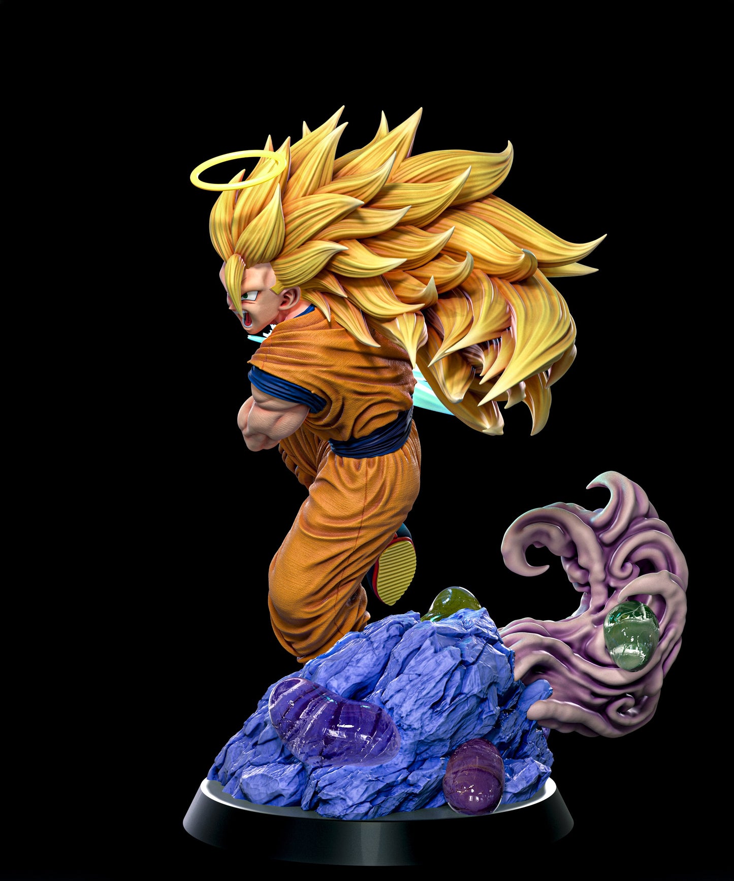 1681 Goku SSJ3 - Dragon Ball Z - STL 3D Print Files