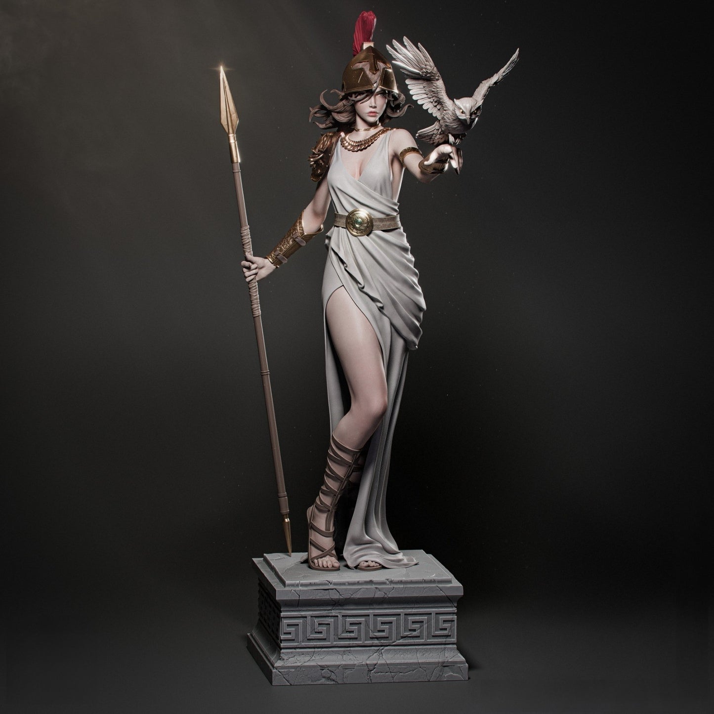 Athena - The Goddess of Wisdom and Military Victory - STL 3D Print Files