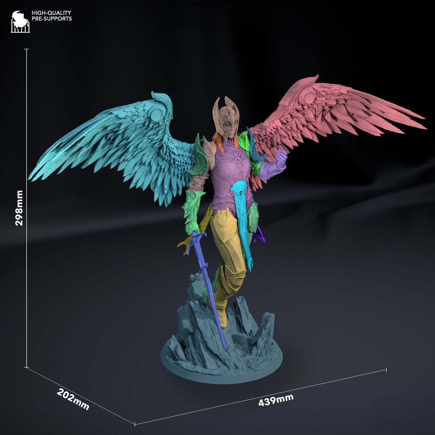 Dame Aylin - Baldurs Gate 3 - STL 3D Print Files