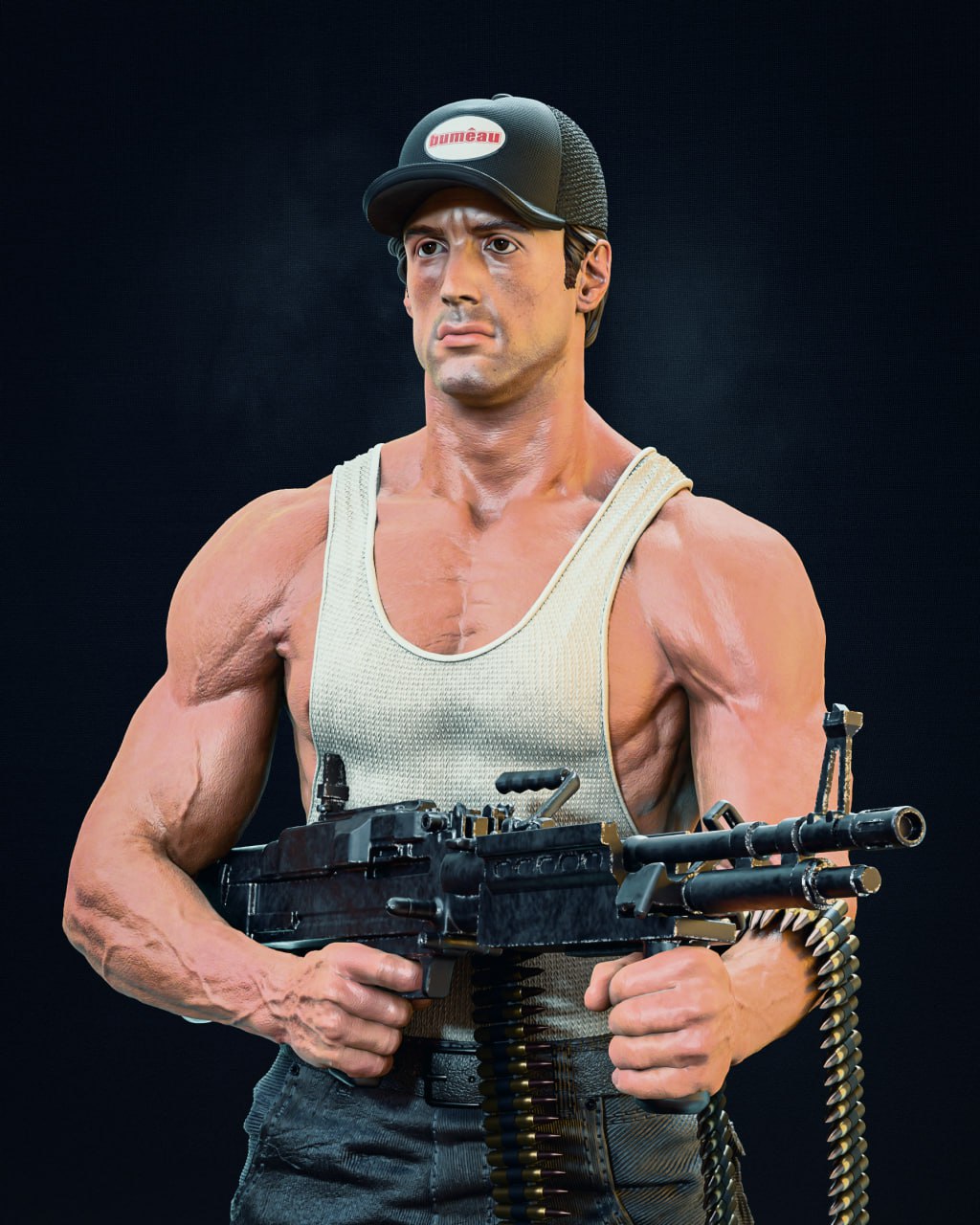 2983 Rambo - First Blood - STL 3D Print Files