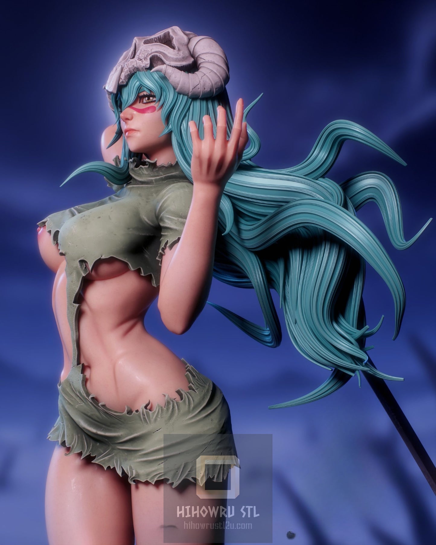 4579 Nelliel Tu NSFW - Bleach - STL 3D Print Files