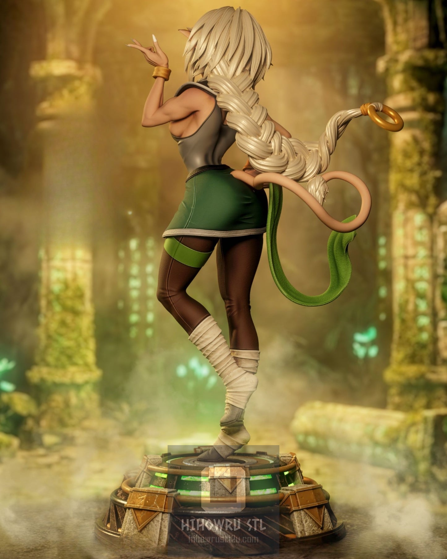 4635 Aisha Clan-Clan NSFW - Outlaw Star - STL 3D Print Files