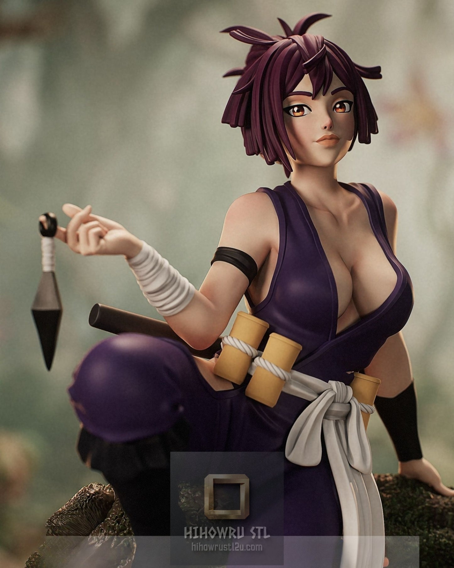 5170 Yuzuriha NSFW - Hell's Paradise - STL 3D Print Files