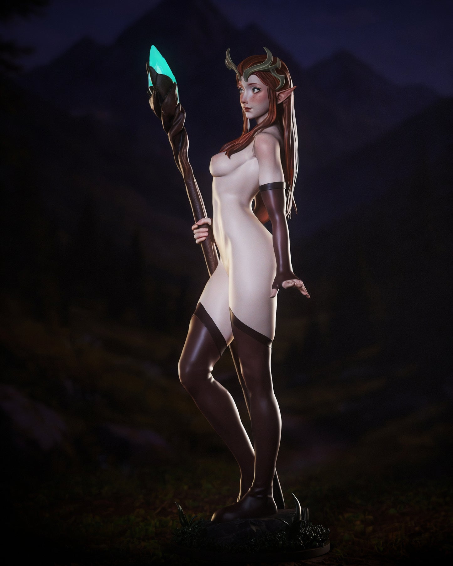 5092 Keyleth NSFW - Critical Role - STL 3D Print Files