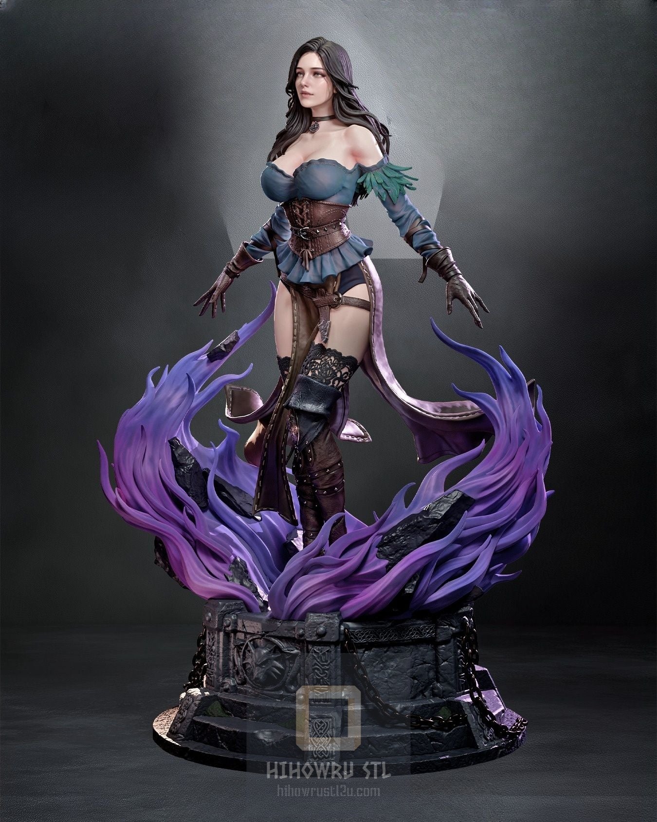 4503 Yennefer of Vengerberg NSFW - The Witcher - STL 3D Print Files