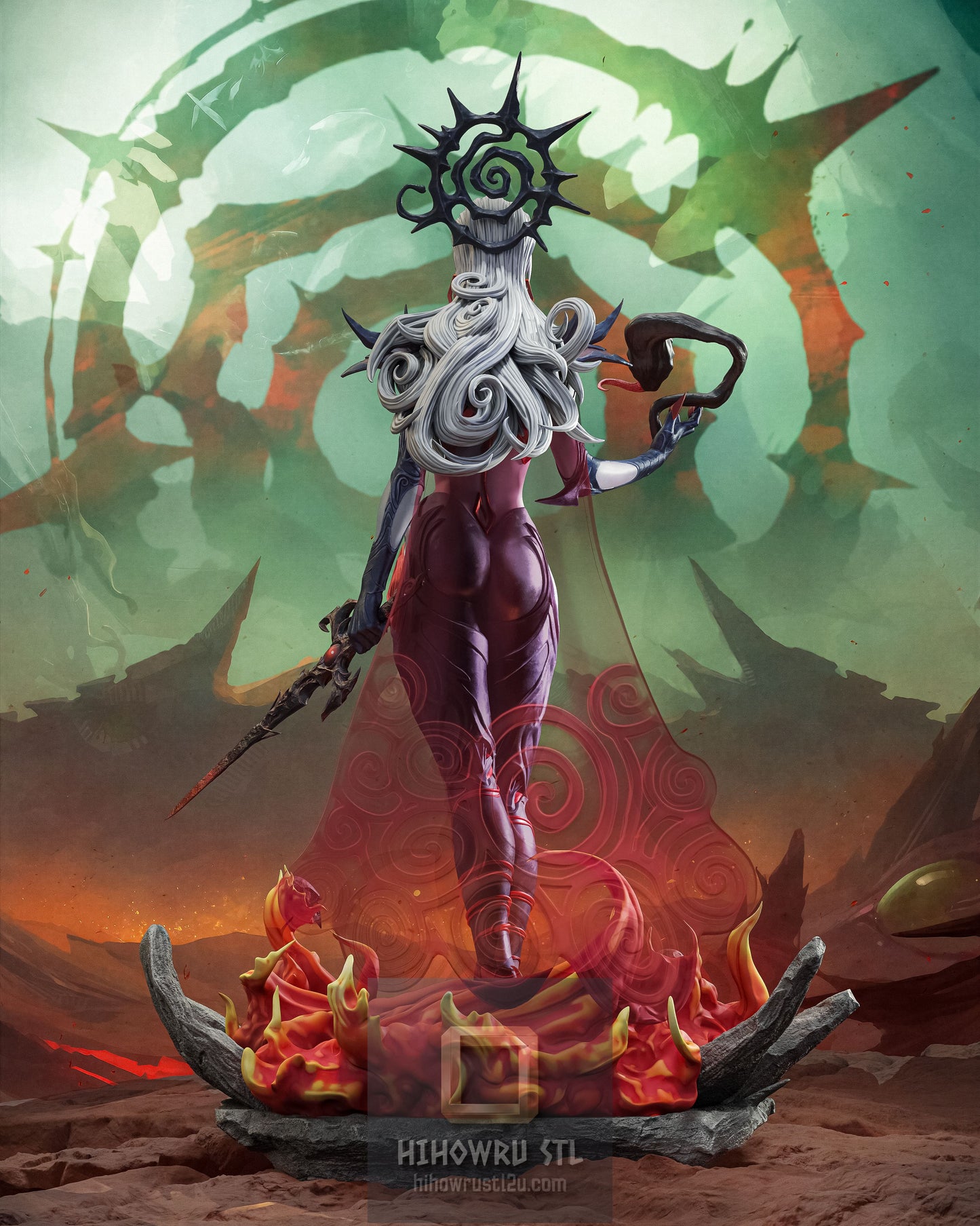 5168 Hela - Marvel Rivals - STL 3D Print Files