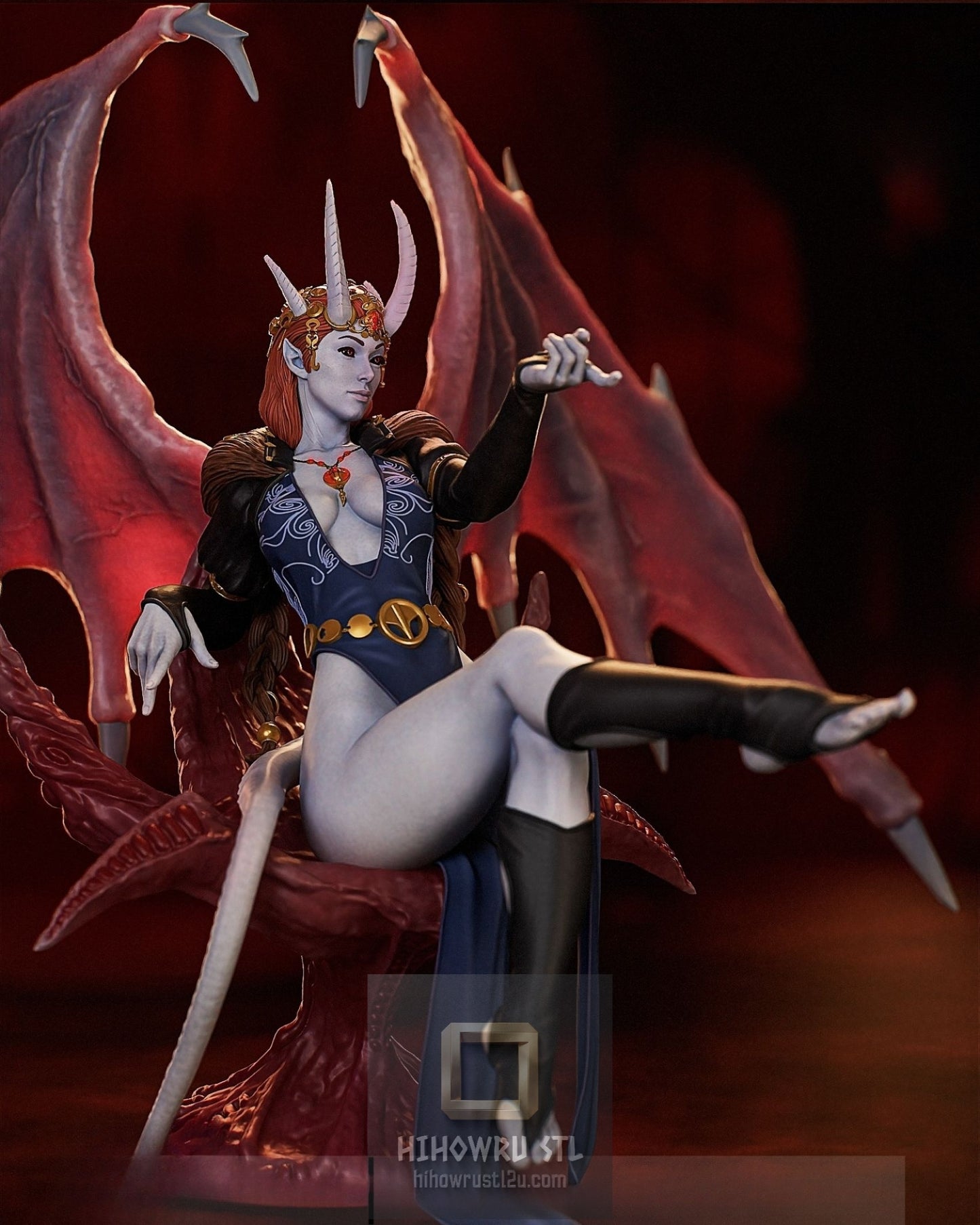 5191 Mizora NSFW - Baldurs Gate 3 - STL 3D Print Files
