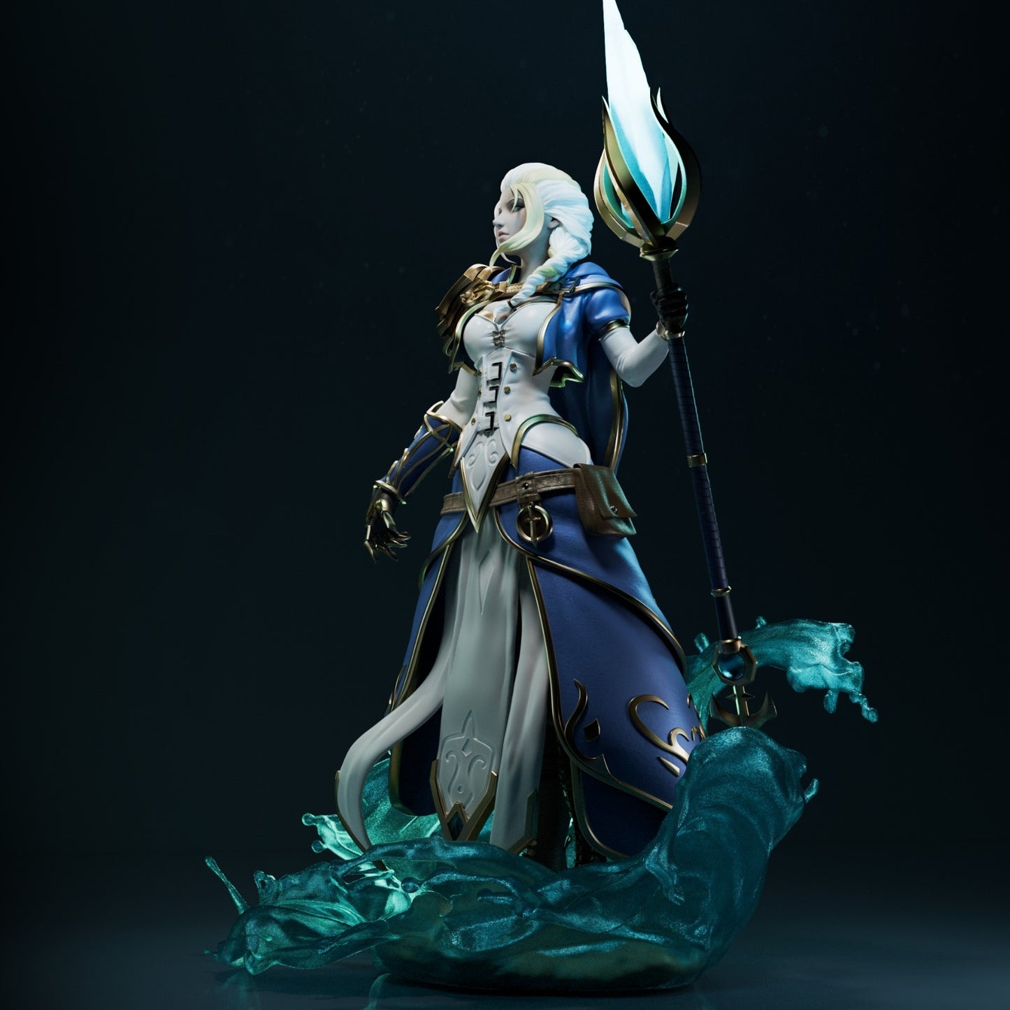 2203 Jaina Proudmoore - World of Warcraft - STL 3D Print Files