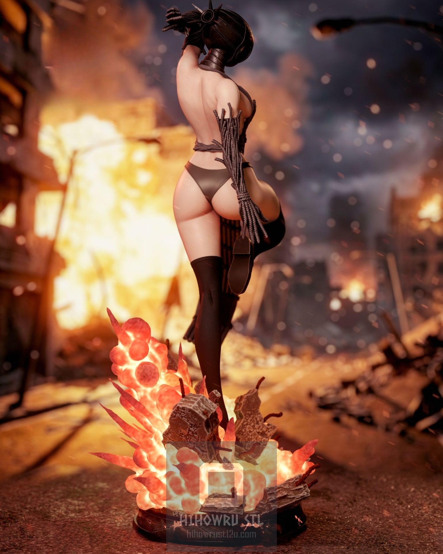 4893 Reze NSFW - Chainsaw Man - STL 3D Print Files