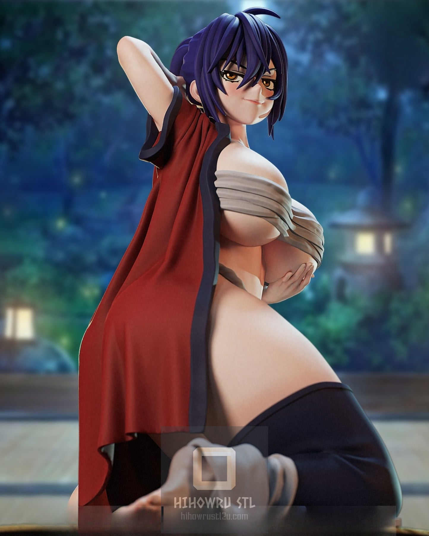 4878 Chifusa Manyuu NSFW - Mahou Kaiju Series - STL 3D Print Files