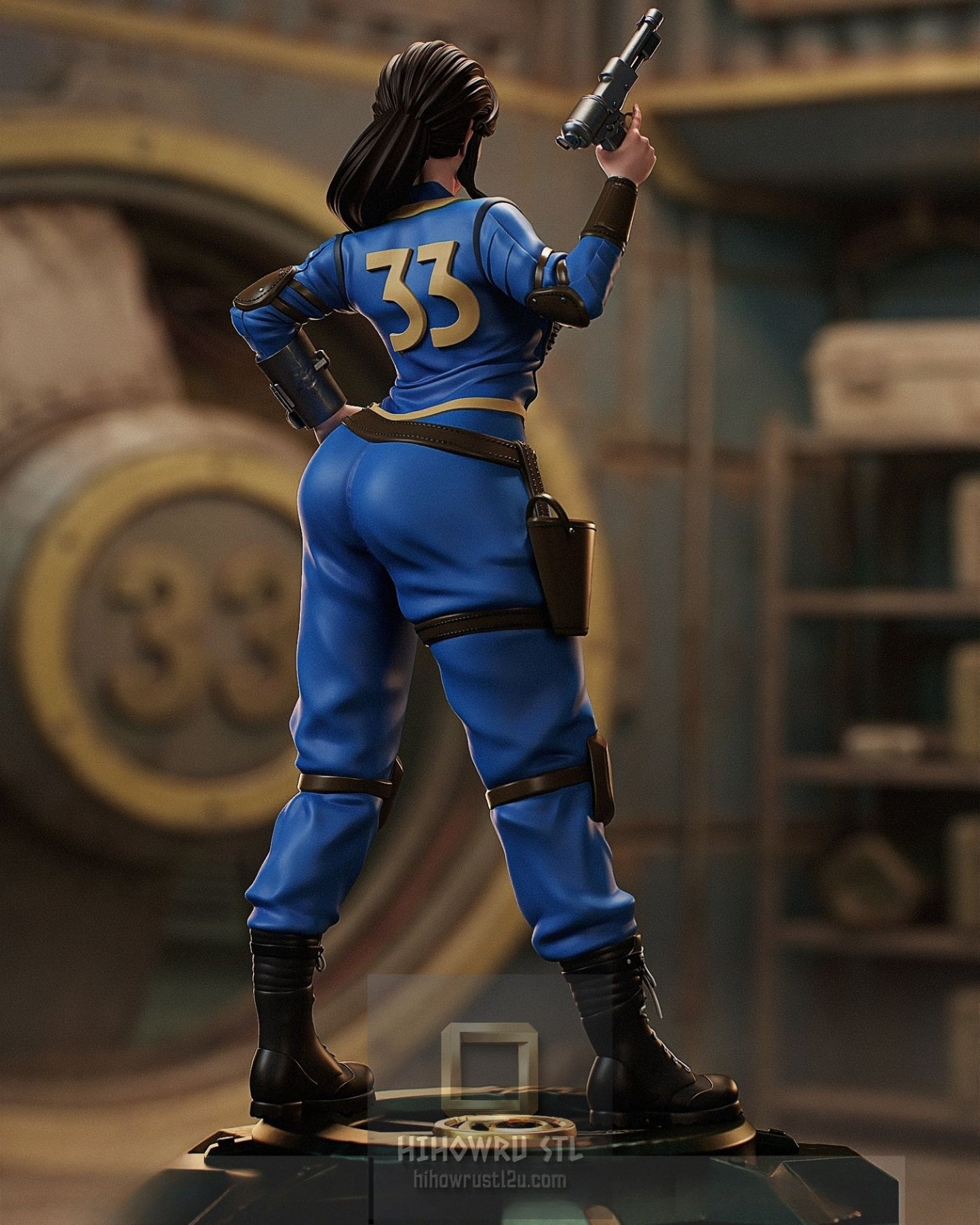 4945 Lucy MacLean NSFW - Fallout - STL 3D Print Files