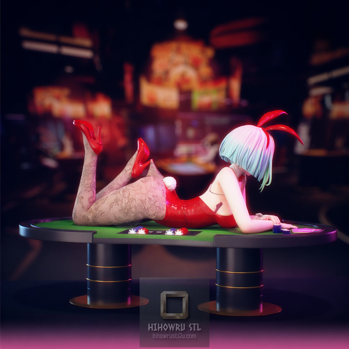 5557 Rebecca AND Lucy - Cyberpunk Edgerunners - STL 3D Print Files