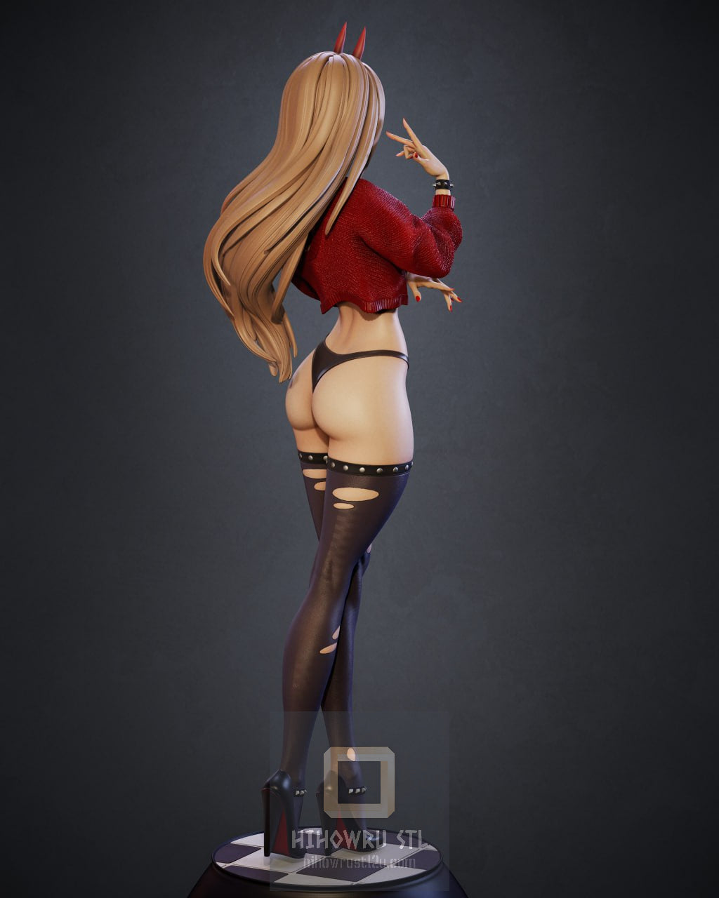 4874 Power NSFW - Chainsaw Man - STL 3D Print Files