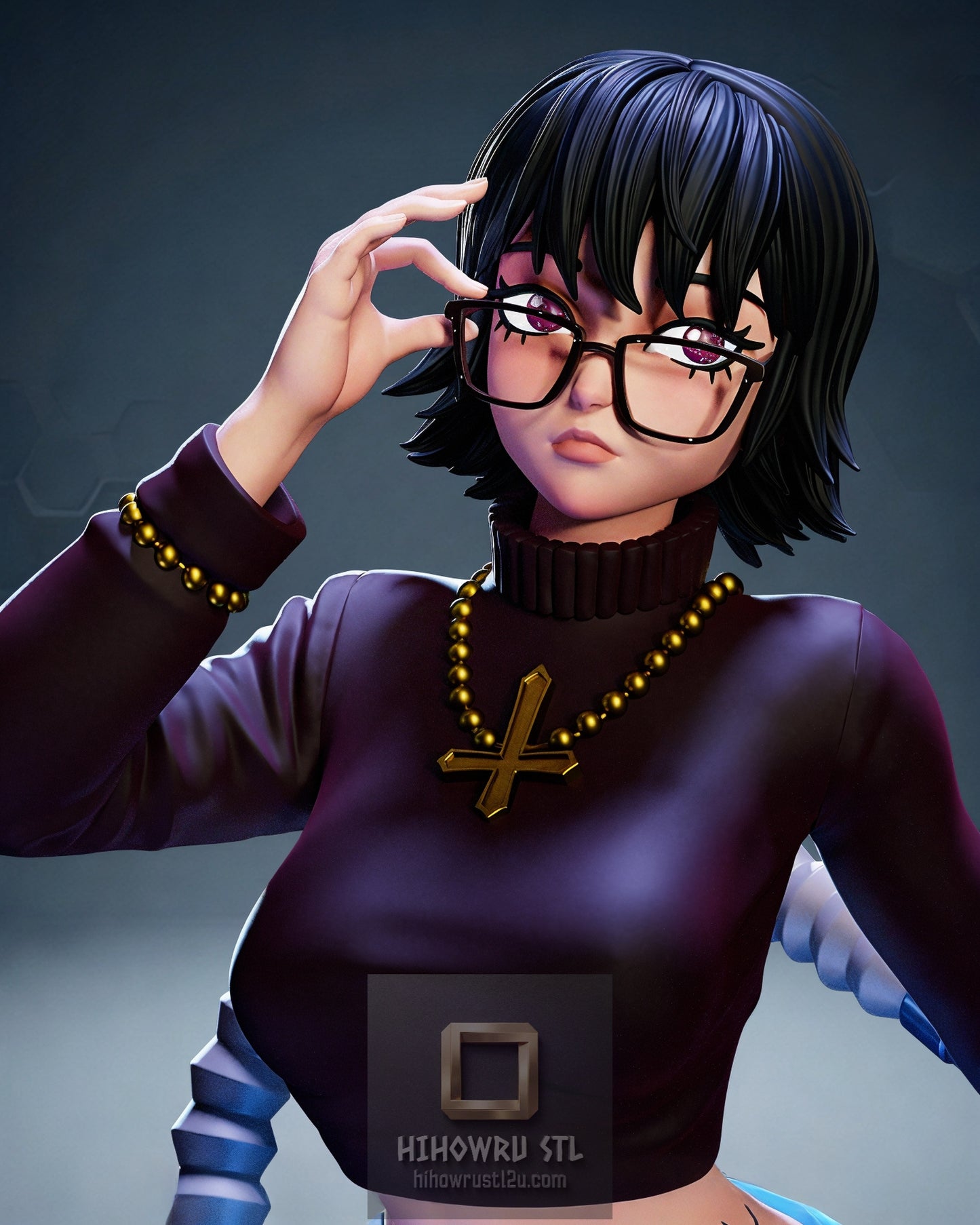 5294 Shizuku Murasaki NSFW - Hunter x Hunter - STL 3D Print Files