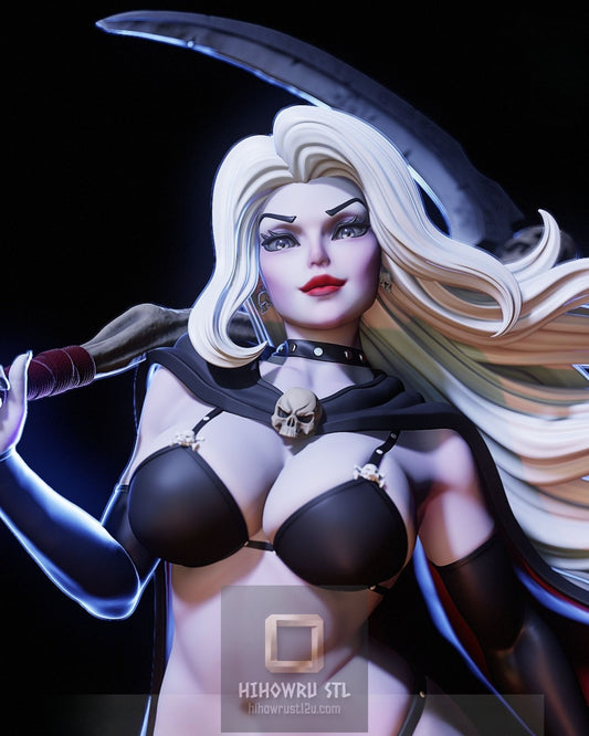 5394 Lady Death NSFW - STL 3D Print Files