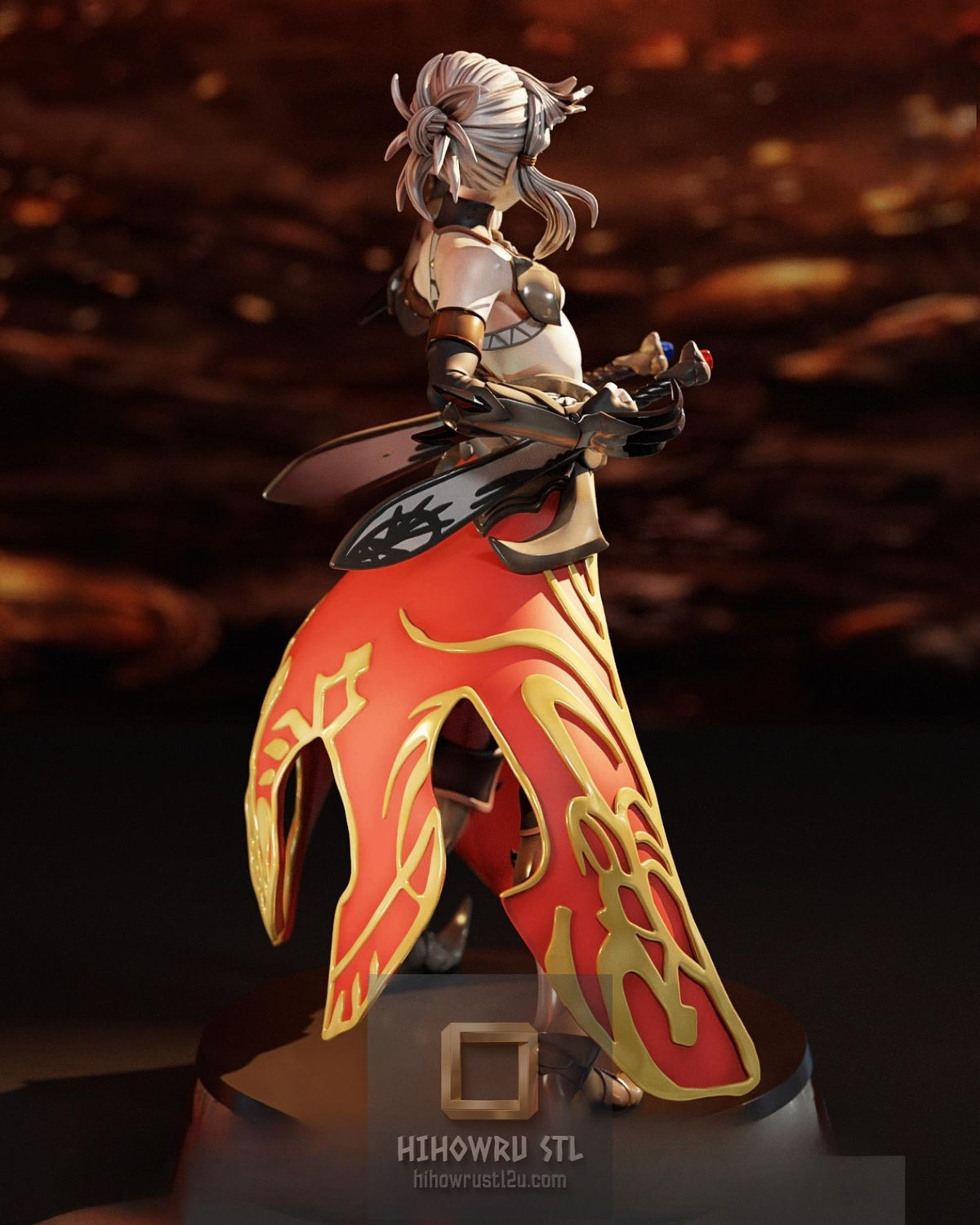 5574 Penthesilea NSFW - Fate/Grand Order  - STL 3D Print Files