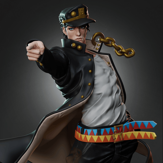 3426 Jotaro Kujo - JoJo's Bizarre - STL 3D Print Files
