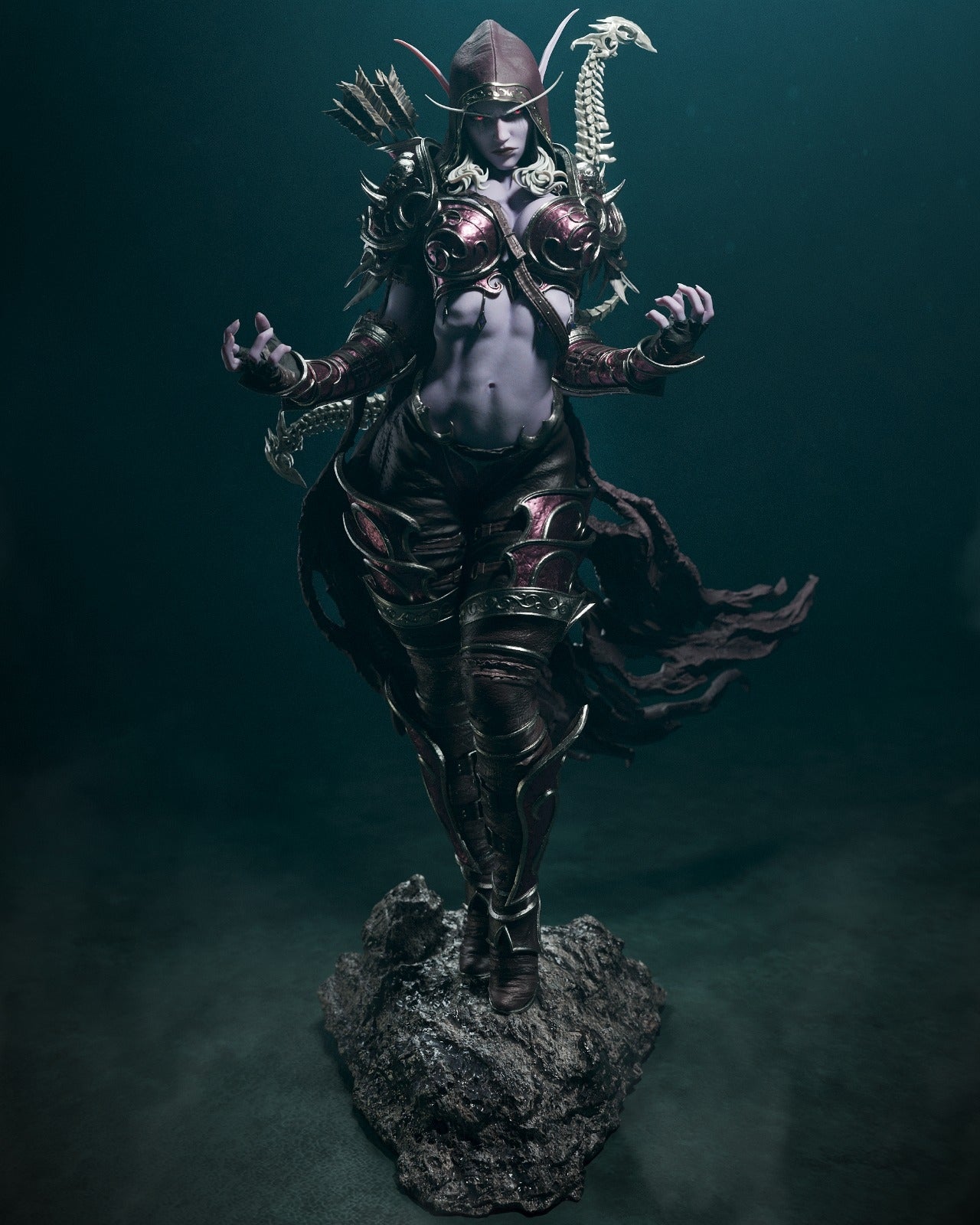 2311 Sylvanas Windrunner - World of Warcraft - STL 3D Print Files