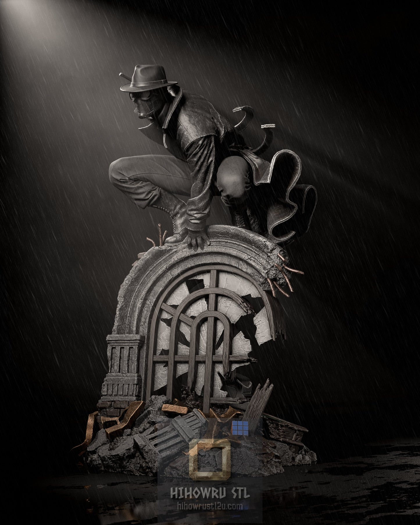 5230 Spider-Man Noir - Marvel Comics - STL 3D Print Files