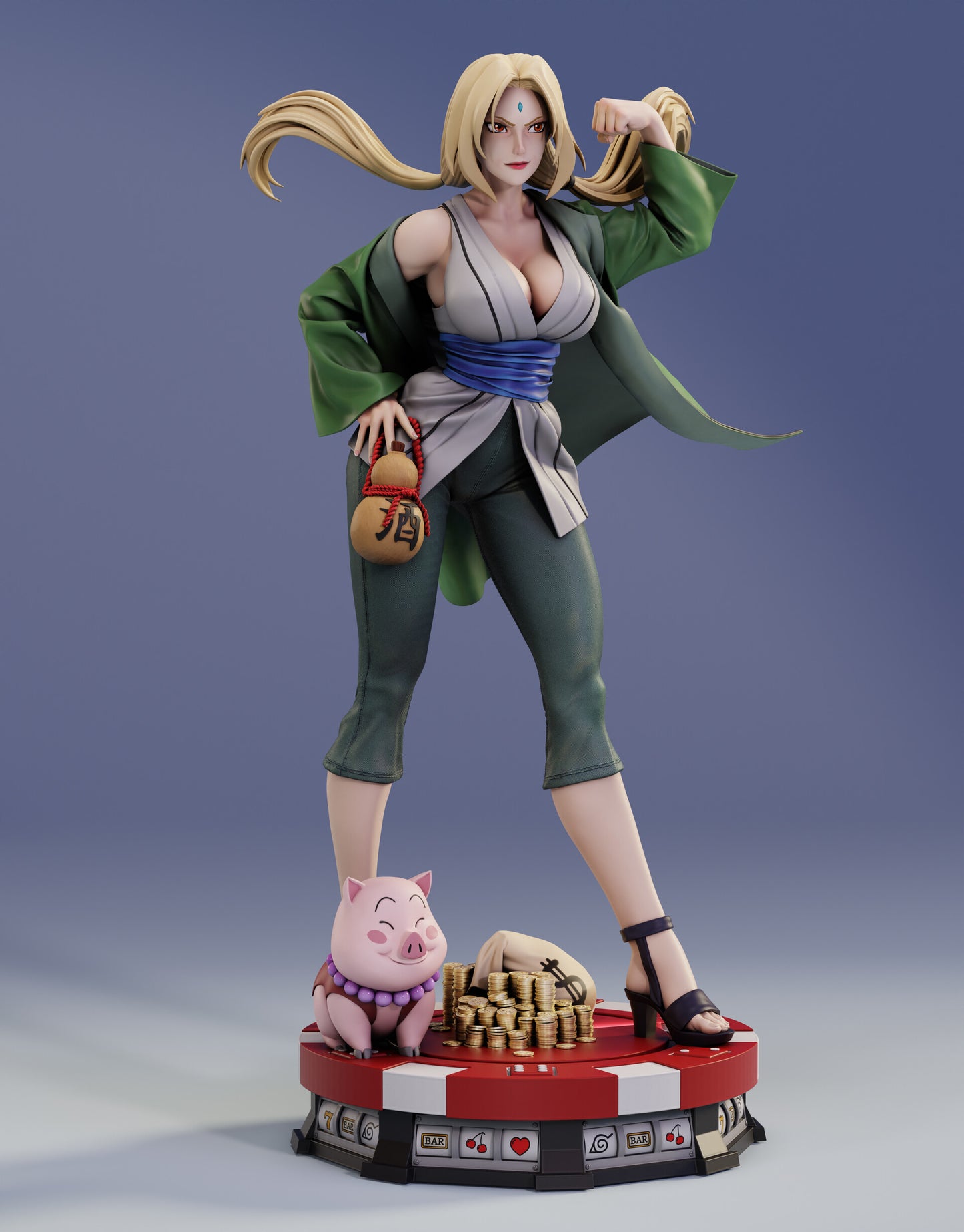 2456 Tsunade - Naruto - STL 3D Print Files