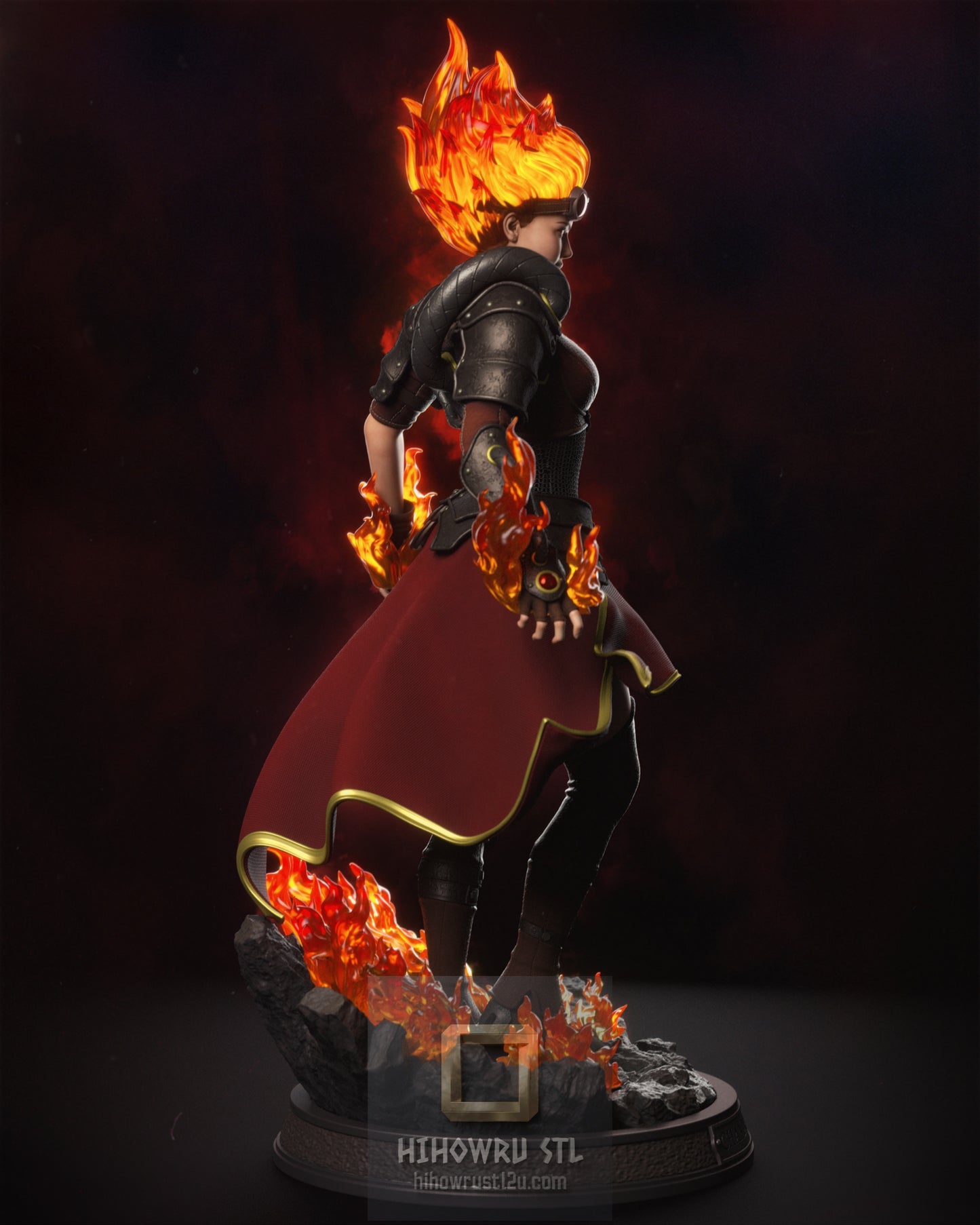 5258 Chandra Nalaar - MTG - STL 3D Print Files