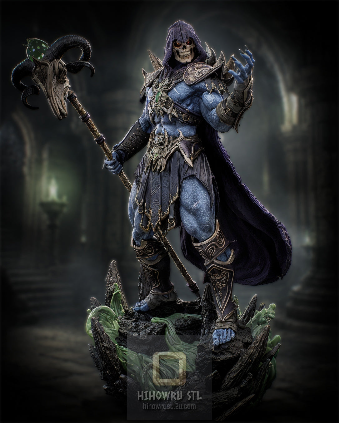 5346 Skeletor - He-man - STL 3D Print Files