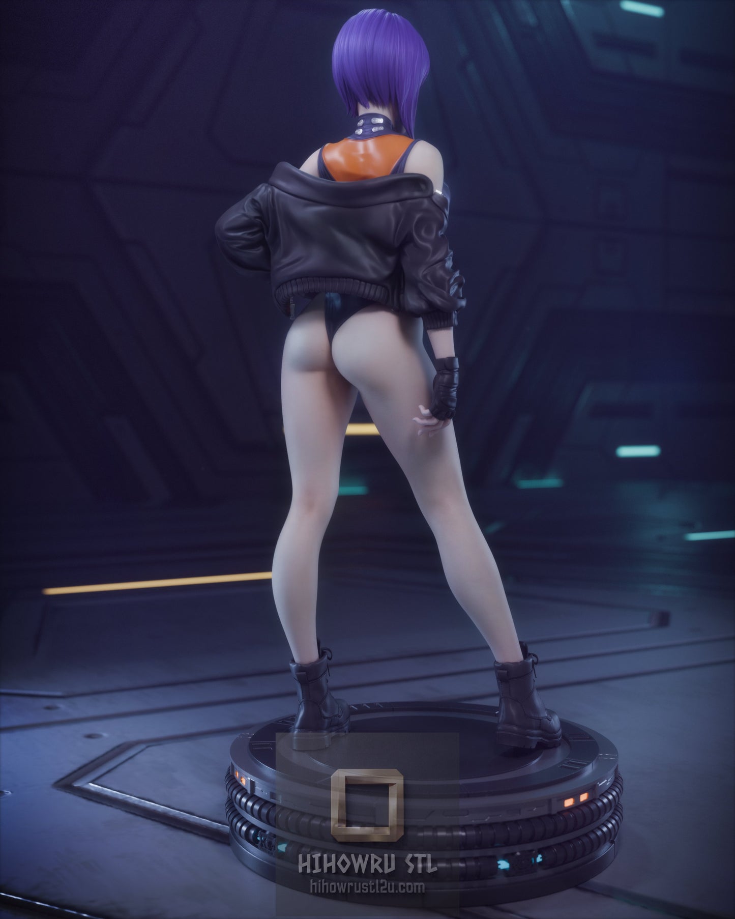 5151 Motoko Kusanagi - Ghost in the Shell - STL 3D Print Files
