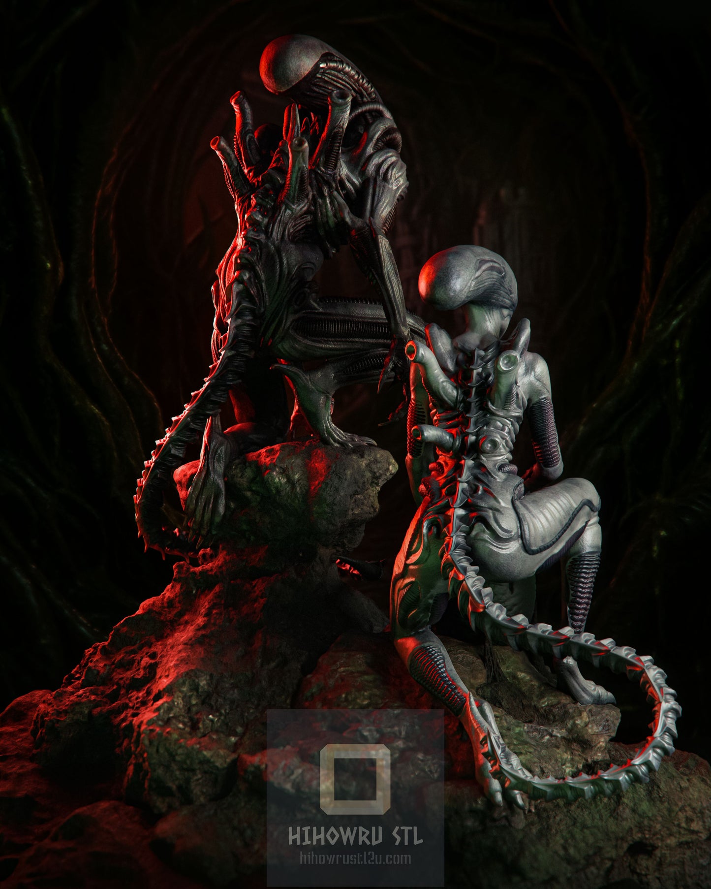 4525 Xenomorph - Alien - STL 3D Print Files