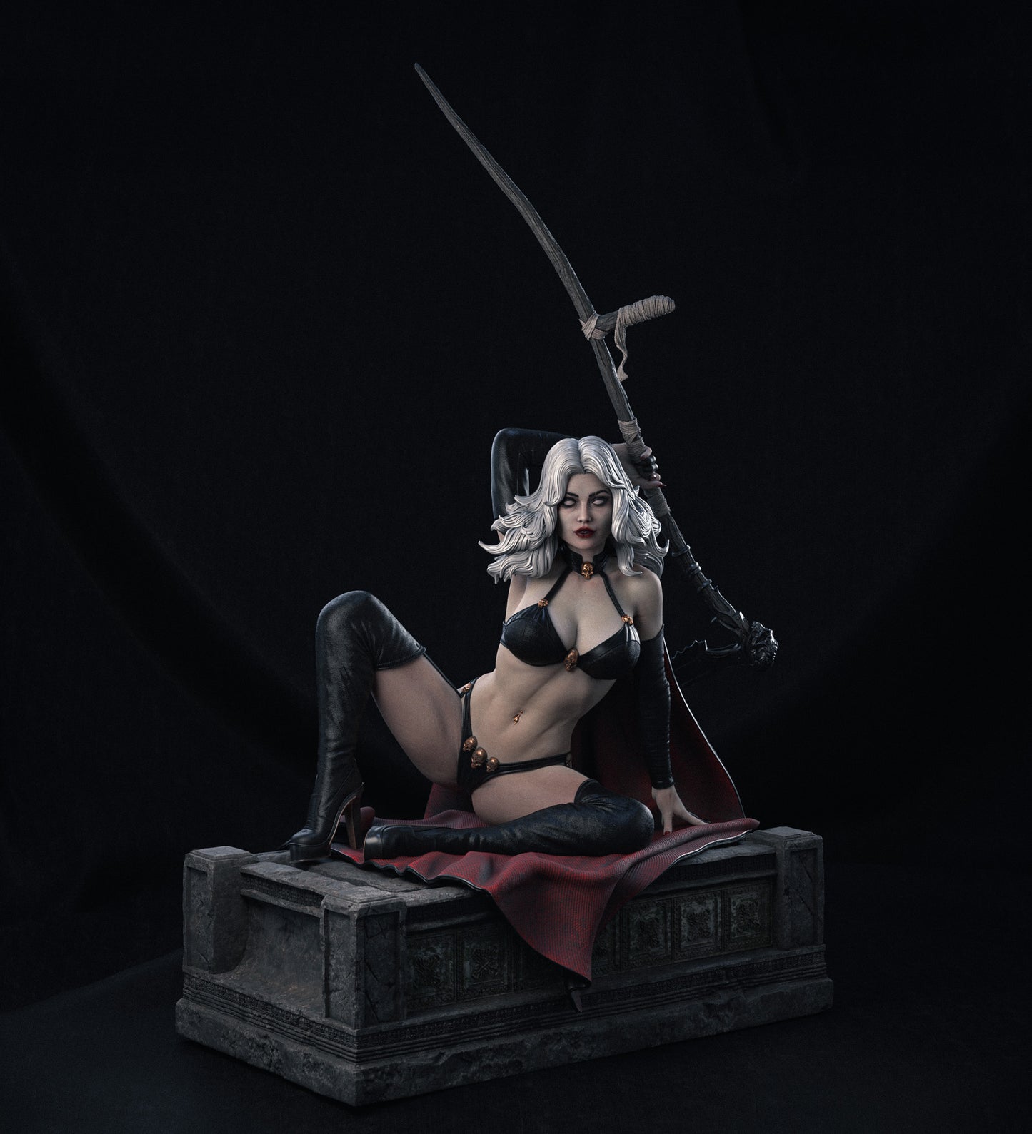 2483 Lady Death - STL 3D Print Files