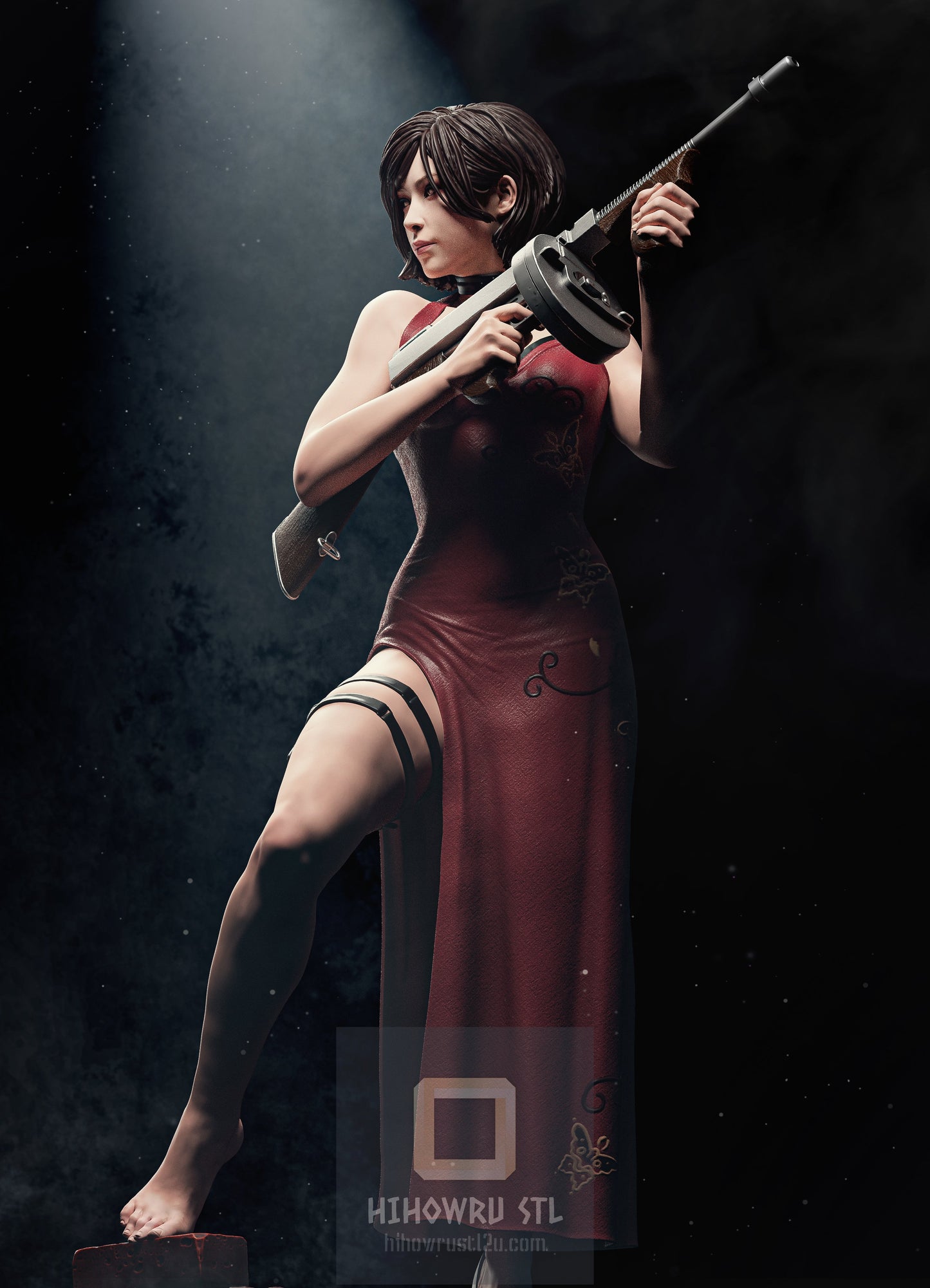 4651 Ada Wong NSFW - Resident Evil - STL 3D Print Files