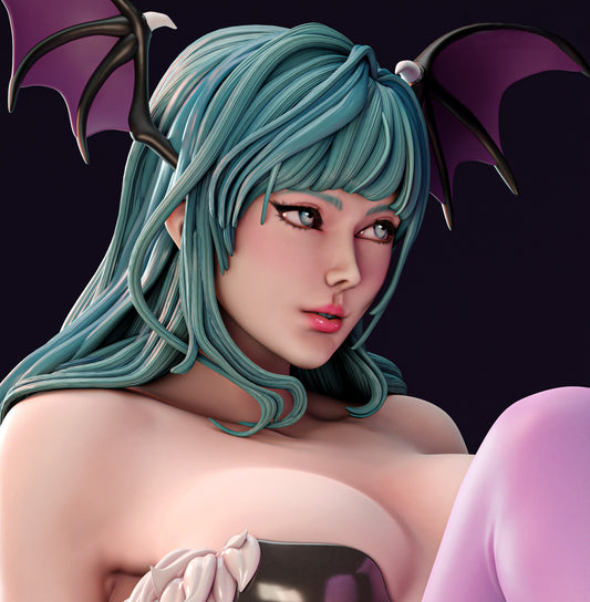 1709 Morrigan - Darkstalkers - STL 3D Print Files