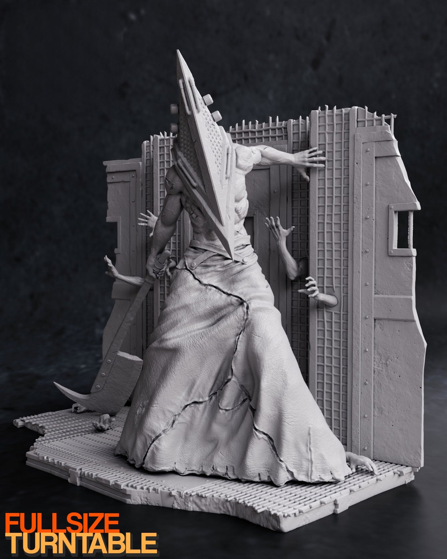 Pyramid Head - Silent Hill - STL 3D Print Files