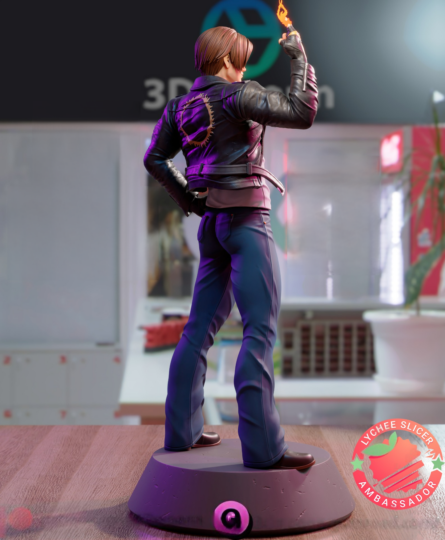 1863 Kyo Kusanagi - The King of Fighters - STL 3D Print Files