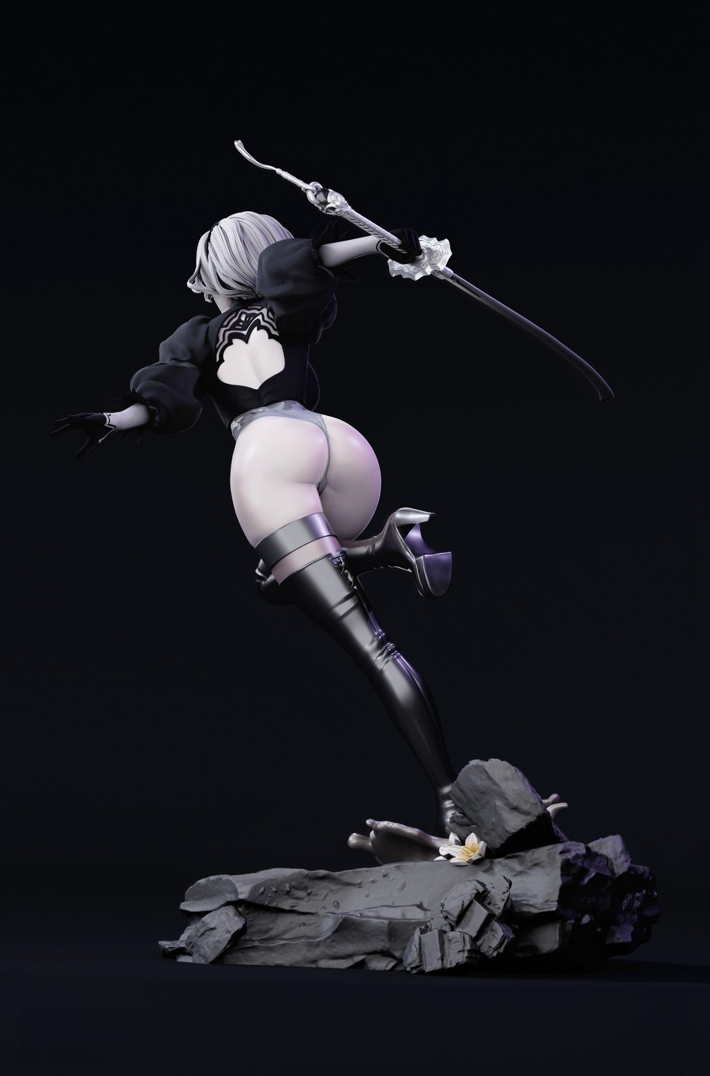 1667 2B - Nier Automata - STL 3D Print Files