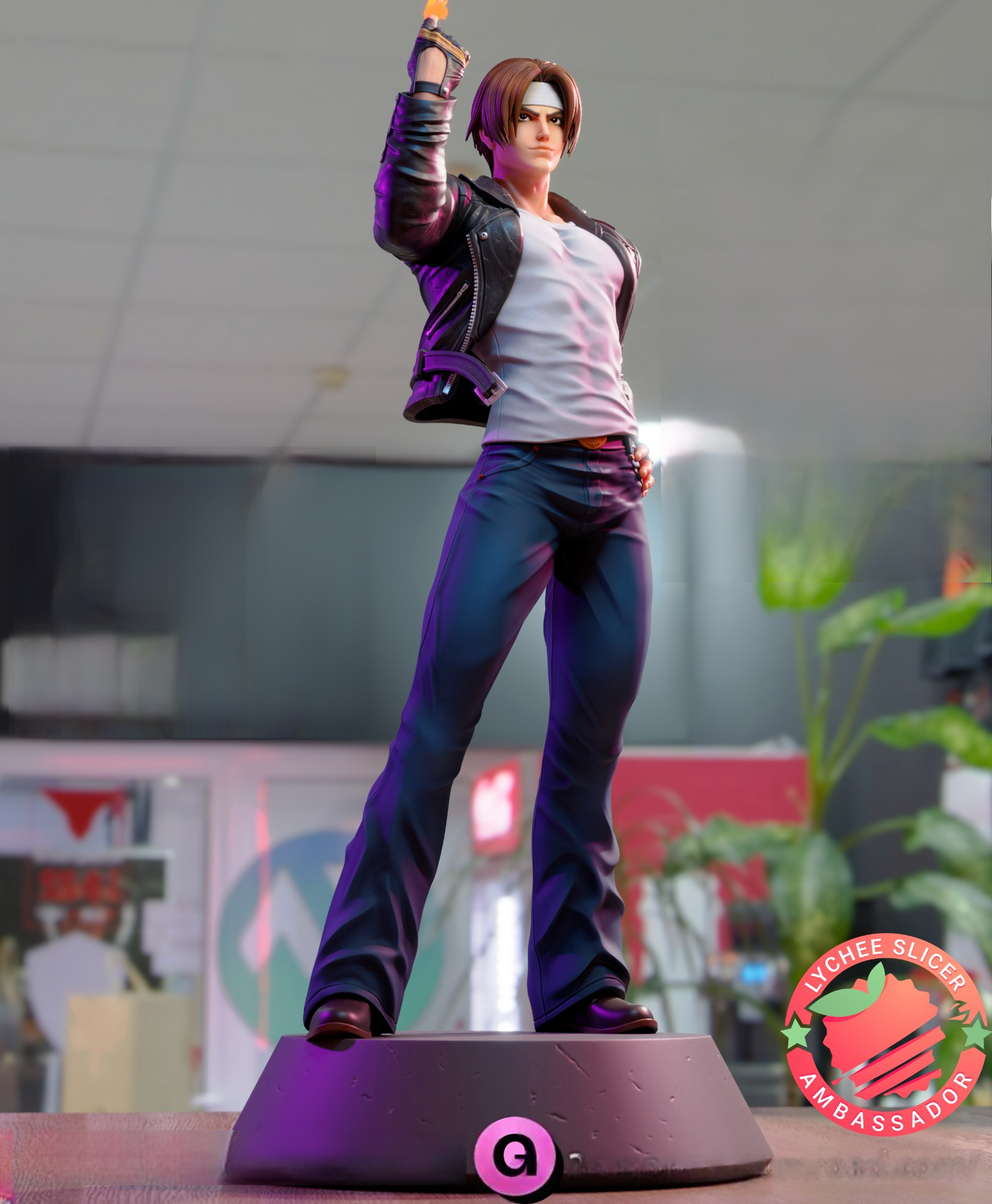 1863 Kyo Kusanagi - The King of Fighters - STL 3D Print Files