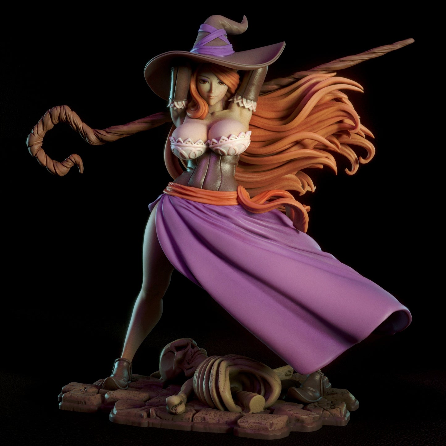 Sorceress NSFW - Dragon's Crown - STL 3D Print Files