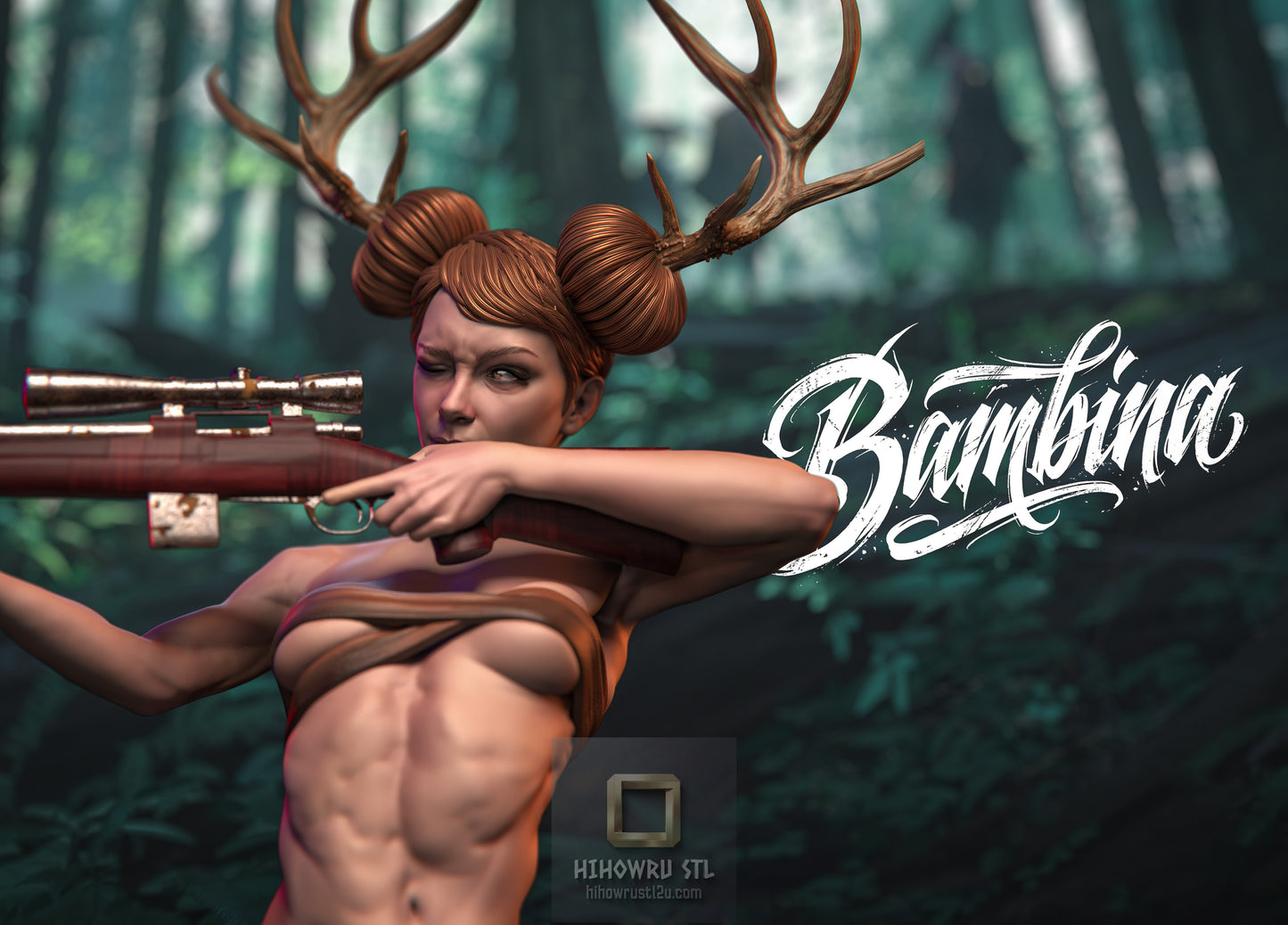 5484 Bambina NSFW - STL 3D Print Files