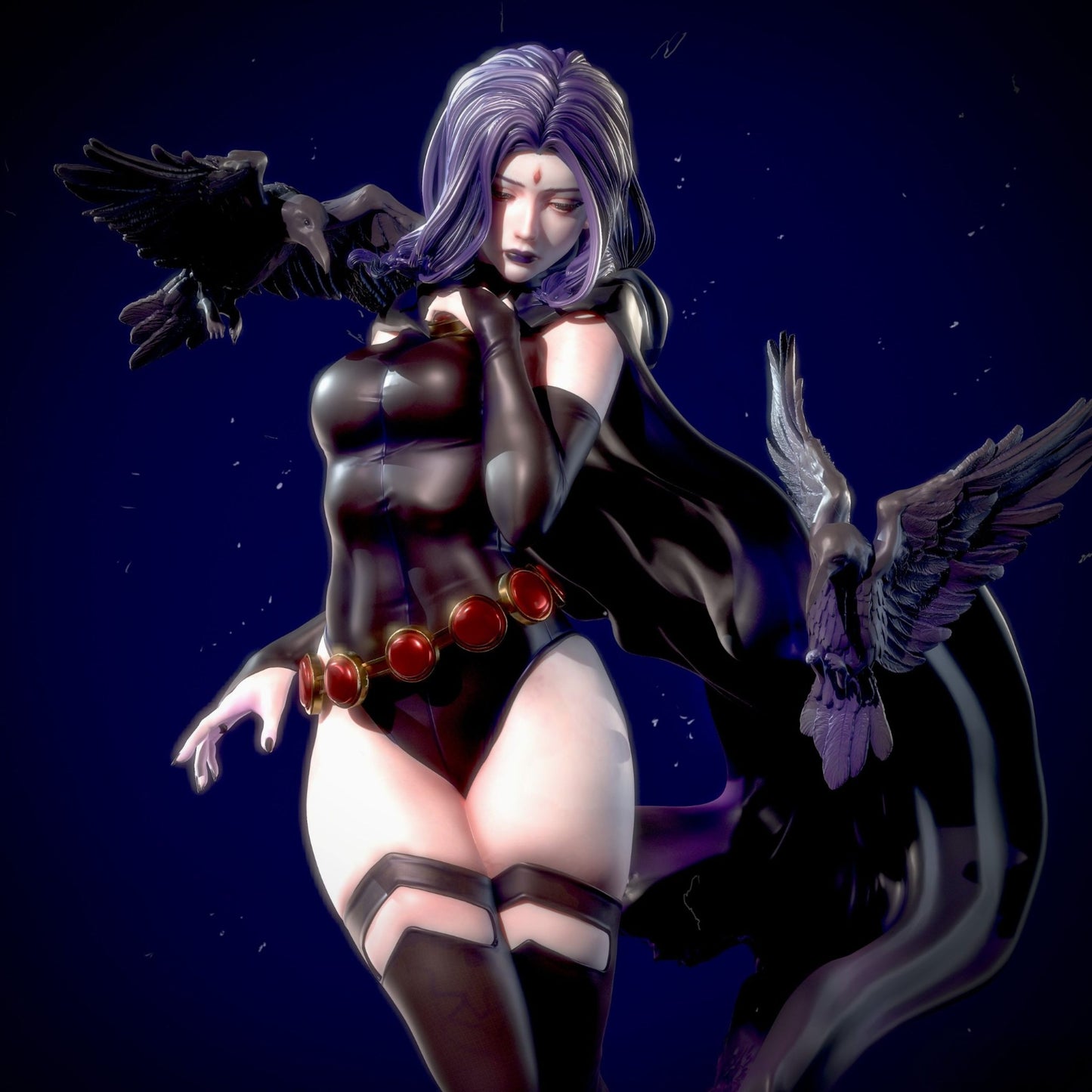 4292 Raven NSFW - DC Comics - STL 3D Print Files