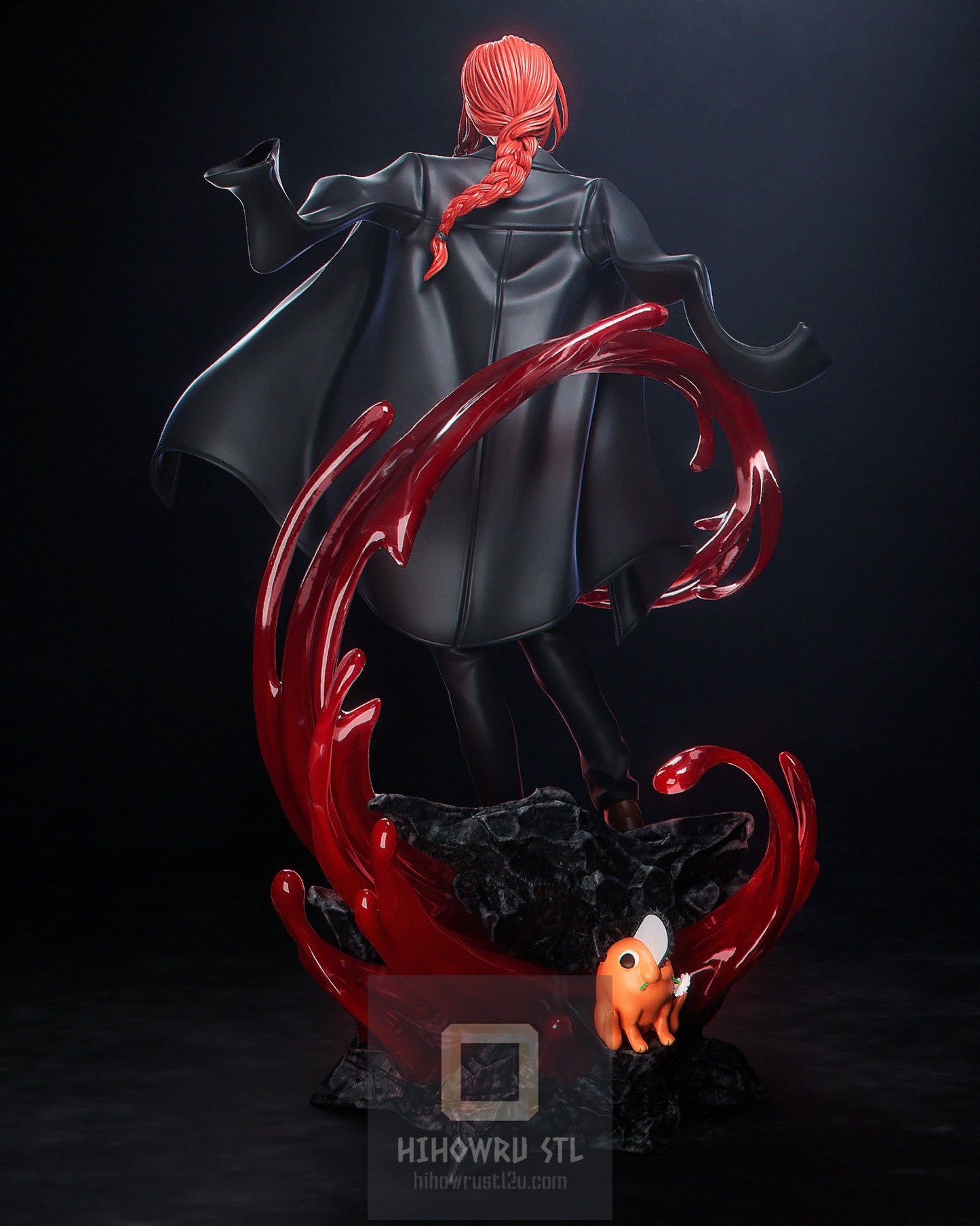 4630 Makima - Chainsaw Man - STL 3D Print Files
