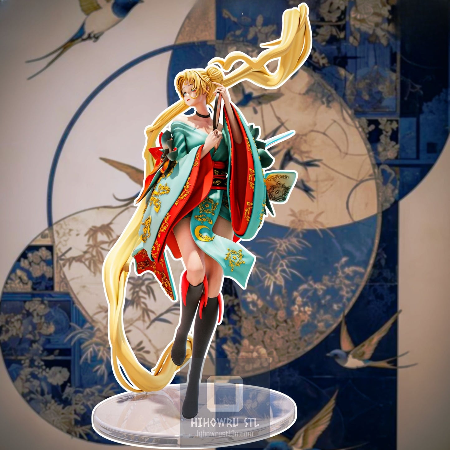 4801 Sailor Moon - Usagi Tsukino - STL 3D Print Files