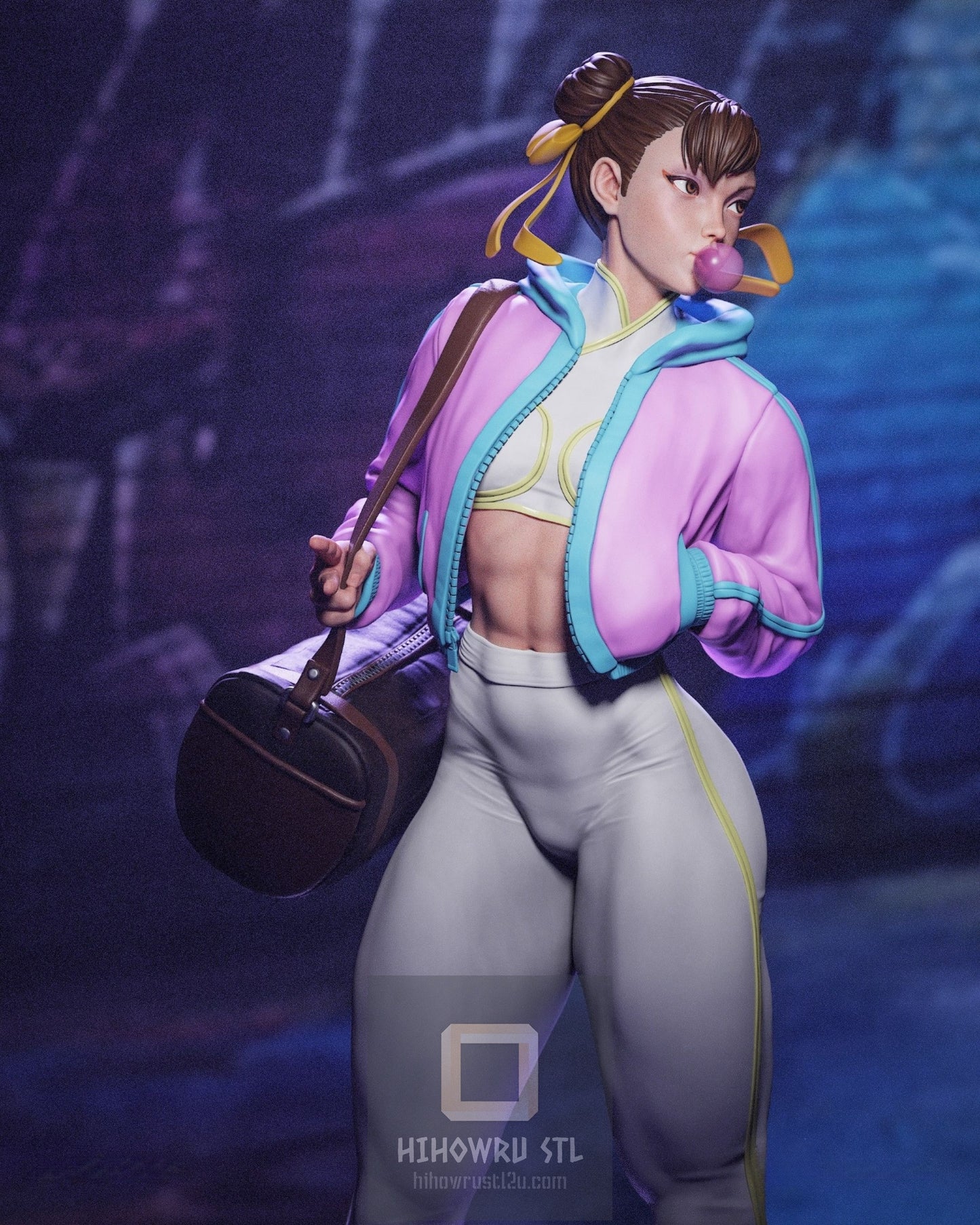 4899 Chun-Li - Street Fighter - STL 3D Print Files