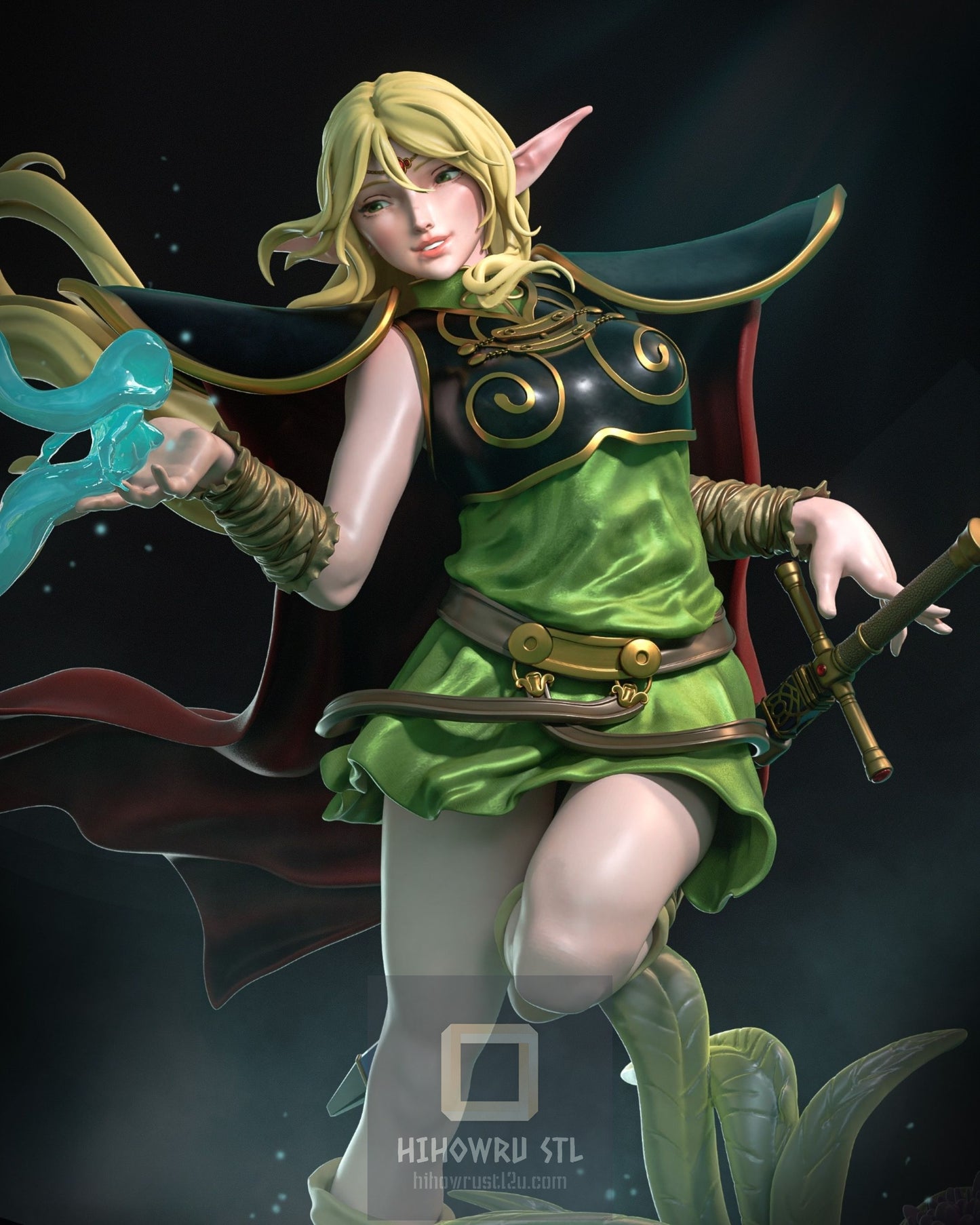 4655 Deedlit NSFW - Record of Lodoss War - STL 3D Print Files