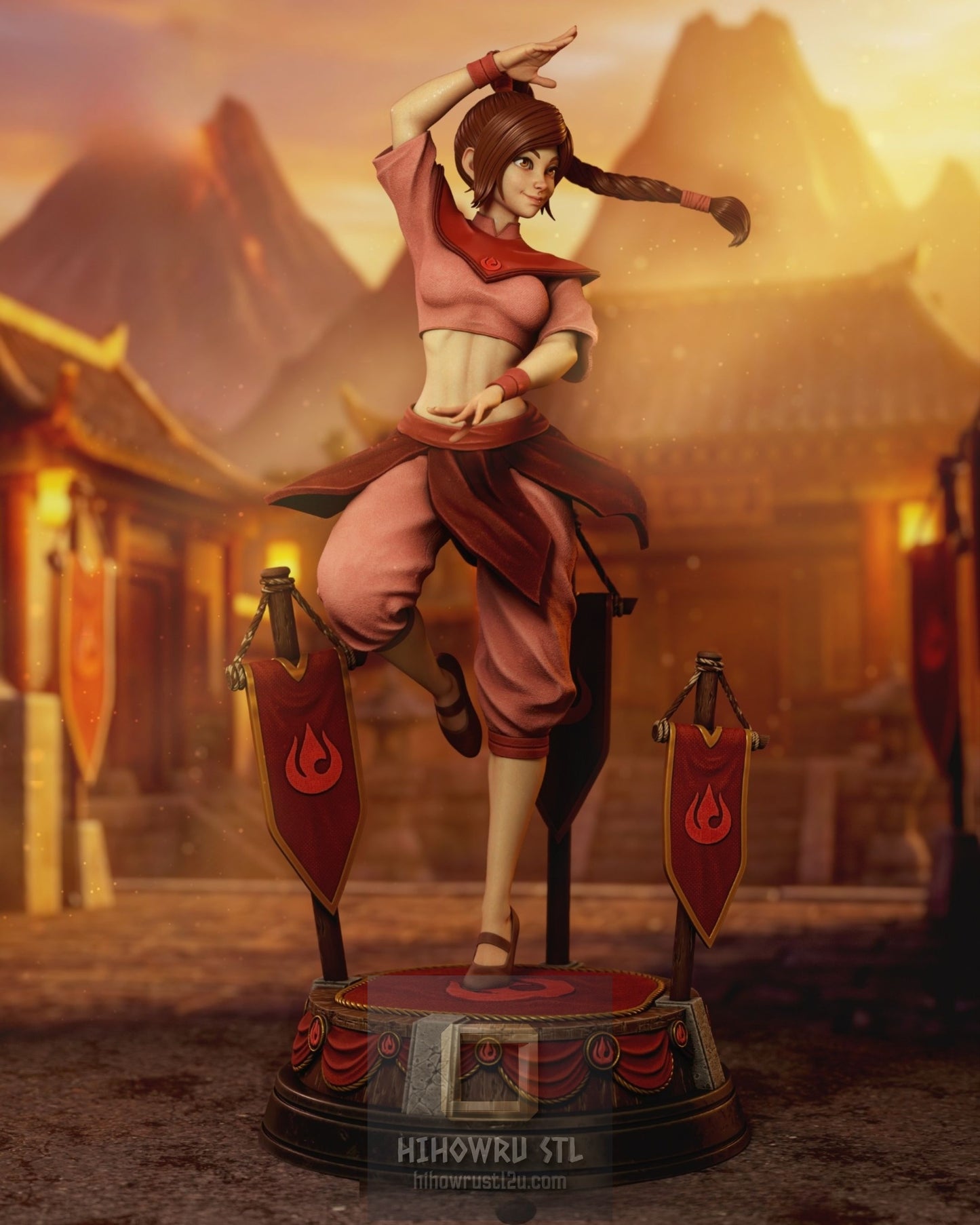 5123 Ty Lee - Avatar - STL 3D Print Files