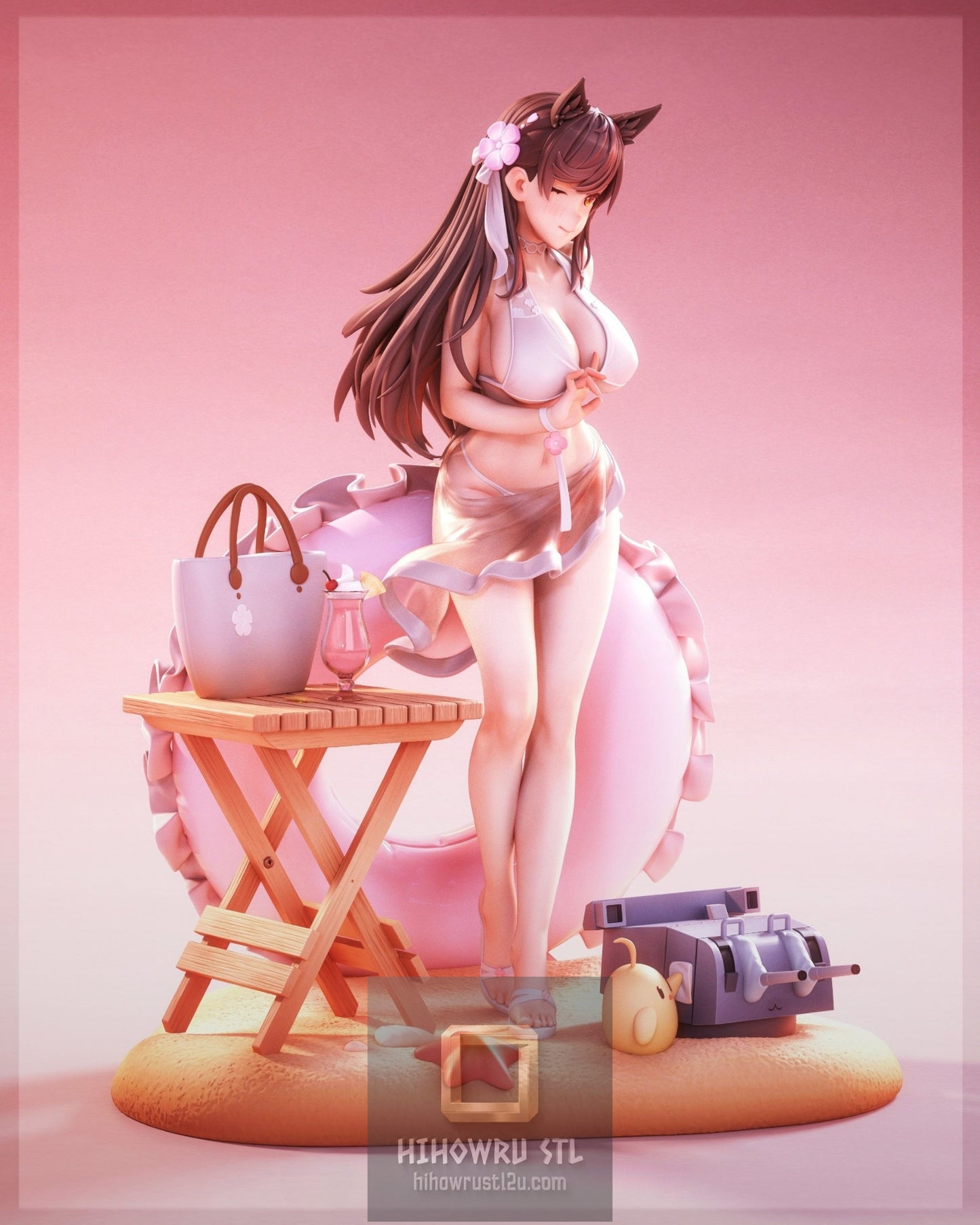 5188 Atago - Azur Lane - STL 3D Print Files