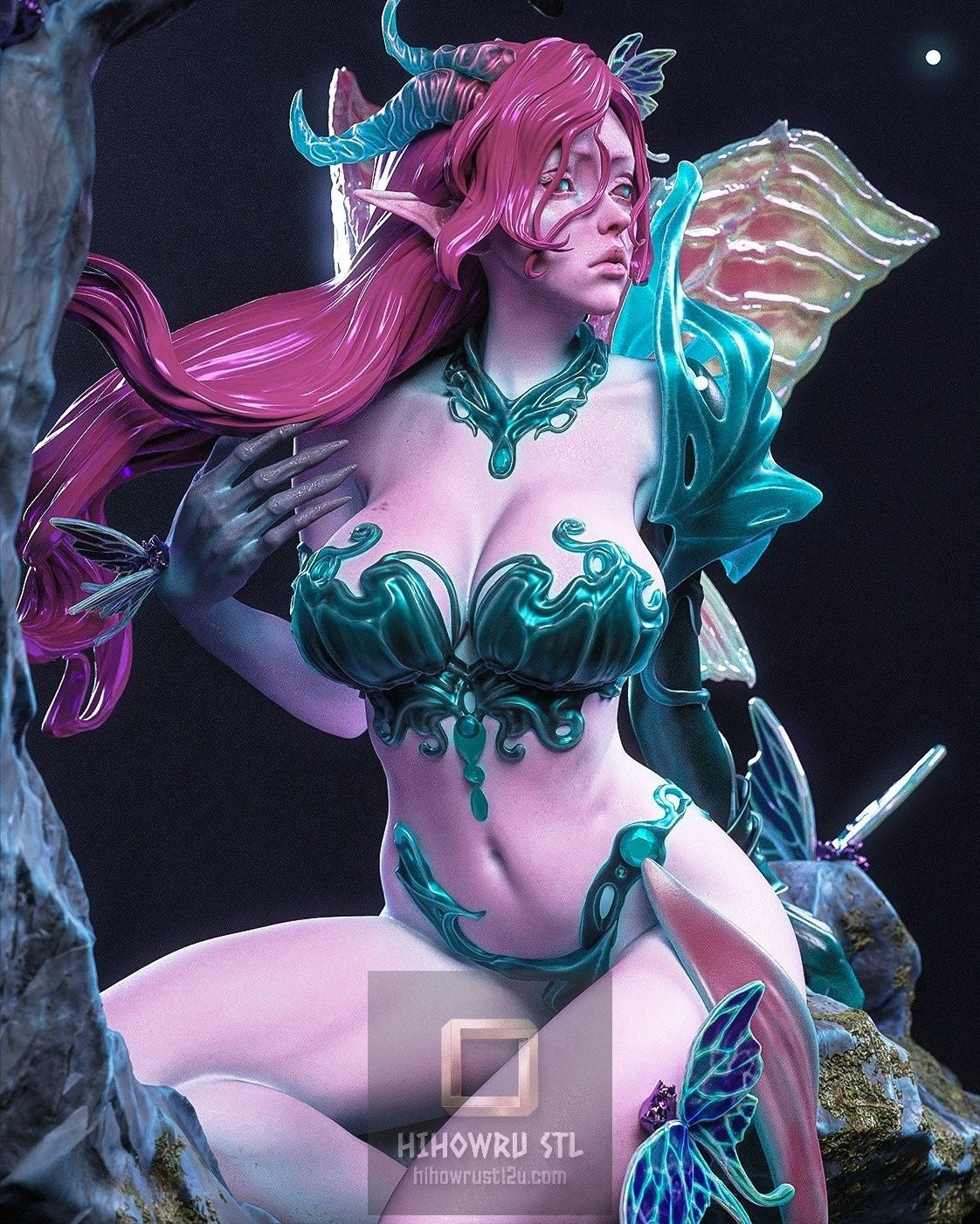 5212 Moth Guardian NSFW - STL 3D Print Files
