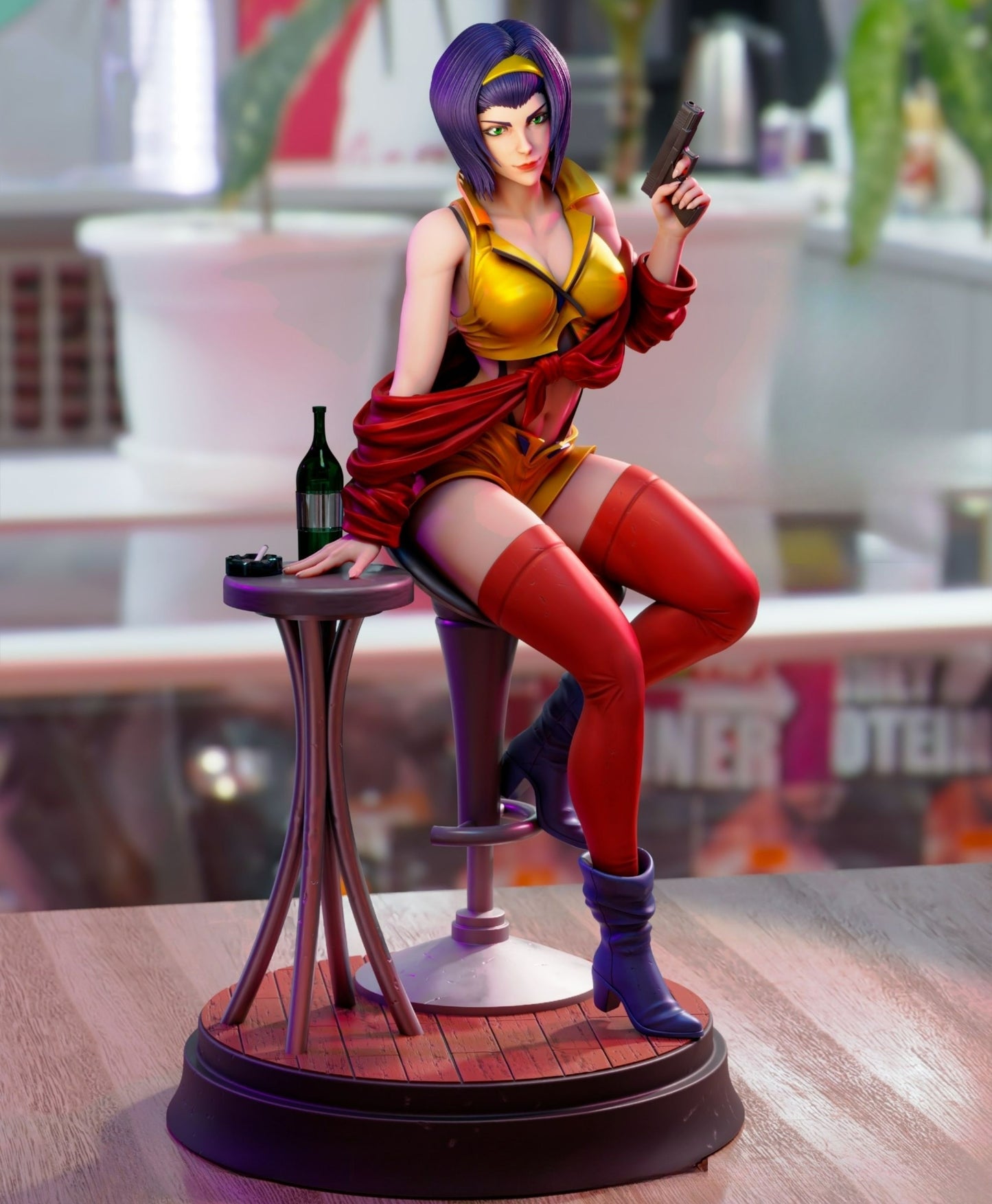 2903 Faye Valentine NSFW - Cowboy Bebop - STL 3D Print Files