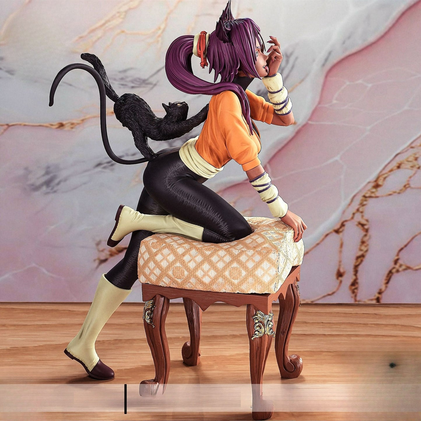 3138 Yoruichi Shihouin NSFW - Bleach - STL 3D Print Files